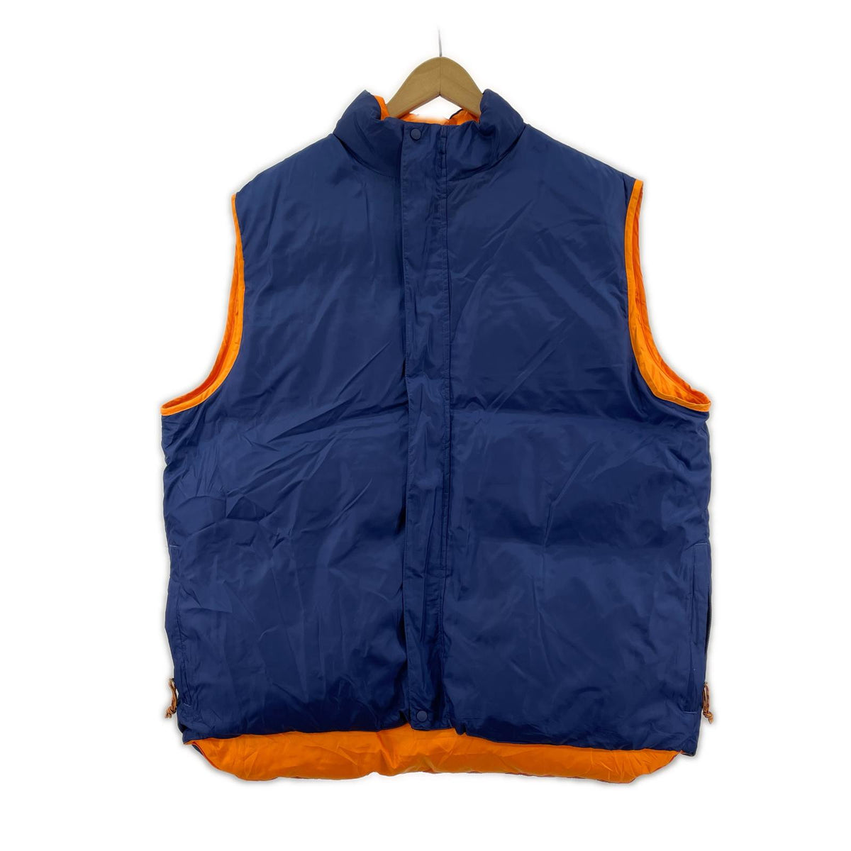 ダウンベスト 90's ﾘﾊﾞｰｼﾌﾞﾙﾀﾞｳﾝﾍﾞｽﾄ NYV×ORG L L ネイビー