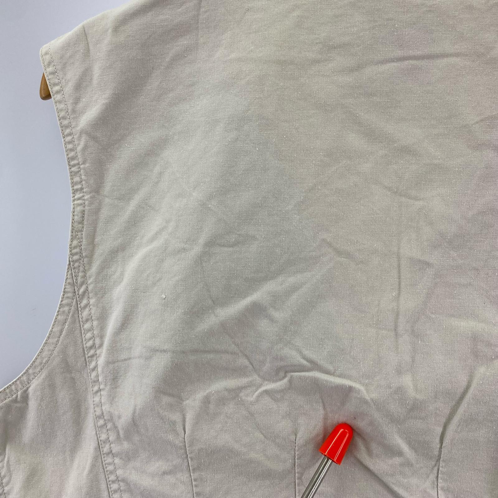長袖シャツ 80-90s GRY S USA製 S ホワイト