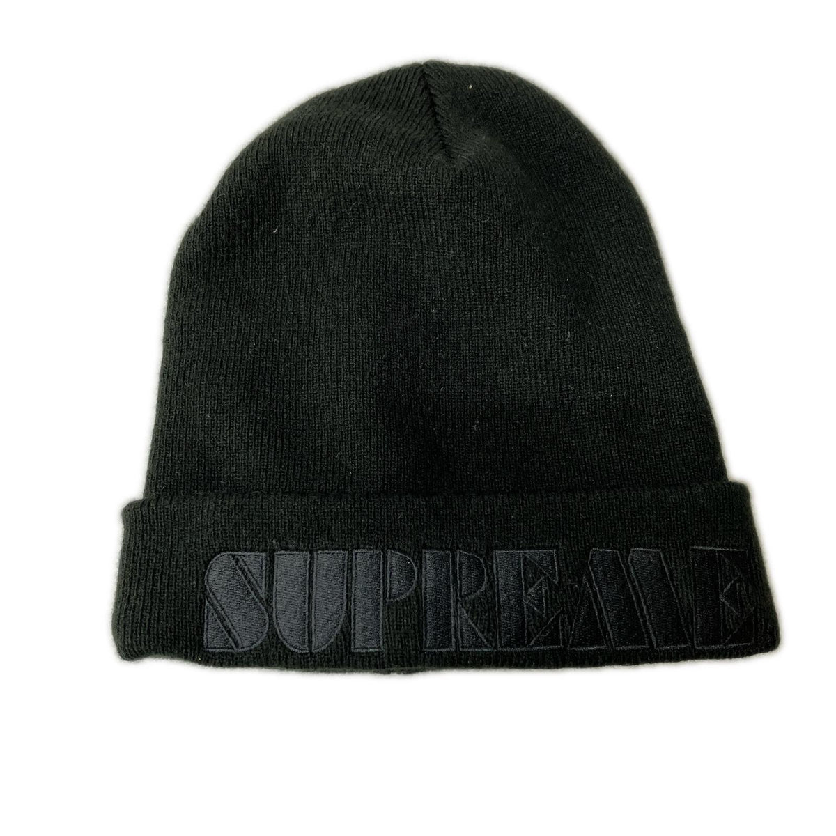 ニットキャップ 24SS Stencil Beanie ブラック