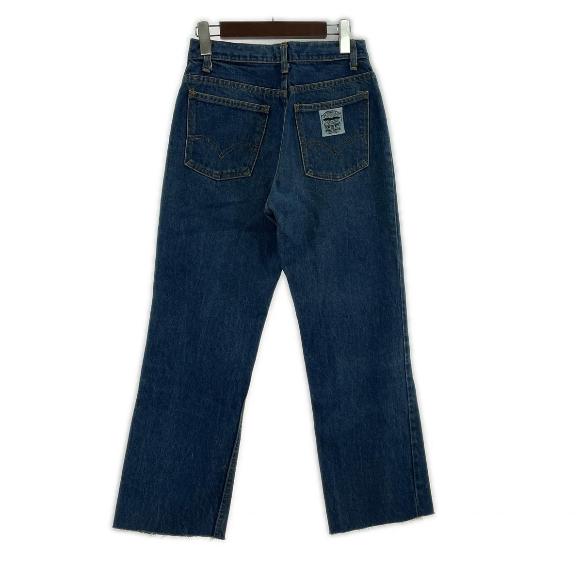 デニムパンツ 78年製 白ﾀﾌﾞ ｽﾄﾚｰﾄﾃﾞﾆﾑ ブルー