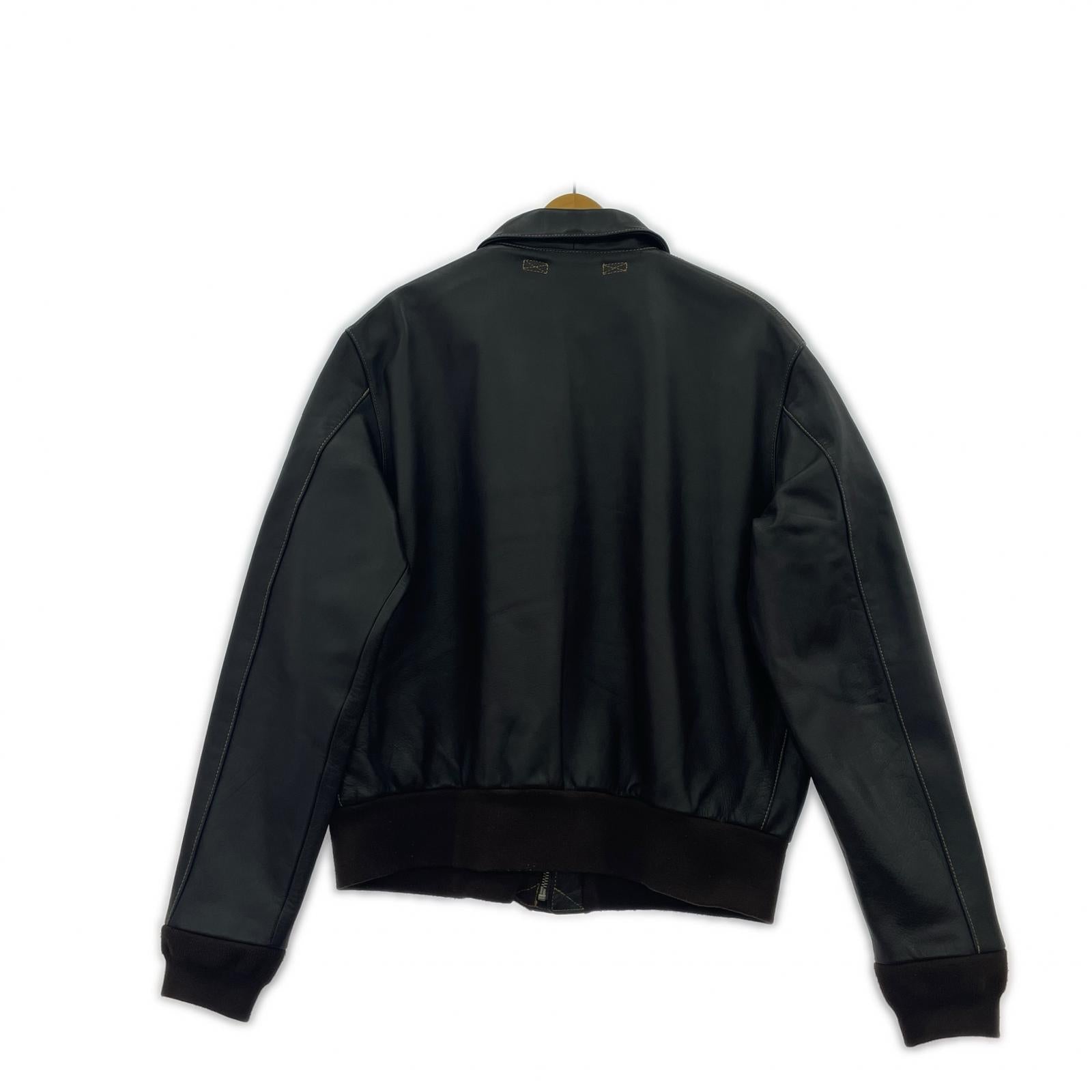 ジャケット MORGAN PRODUCTS A-2 レザージャケット 44 ブラウン 44 ブラウン