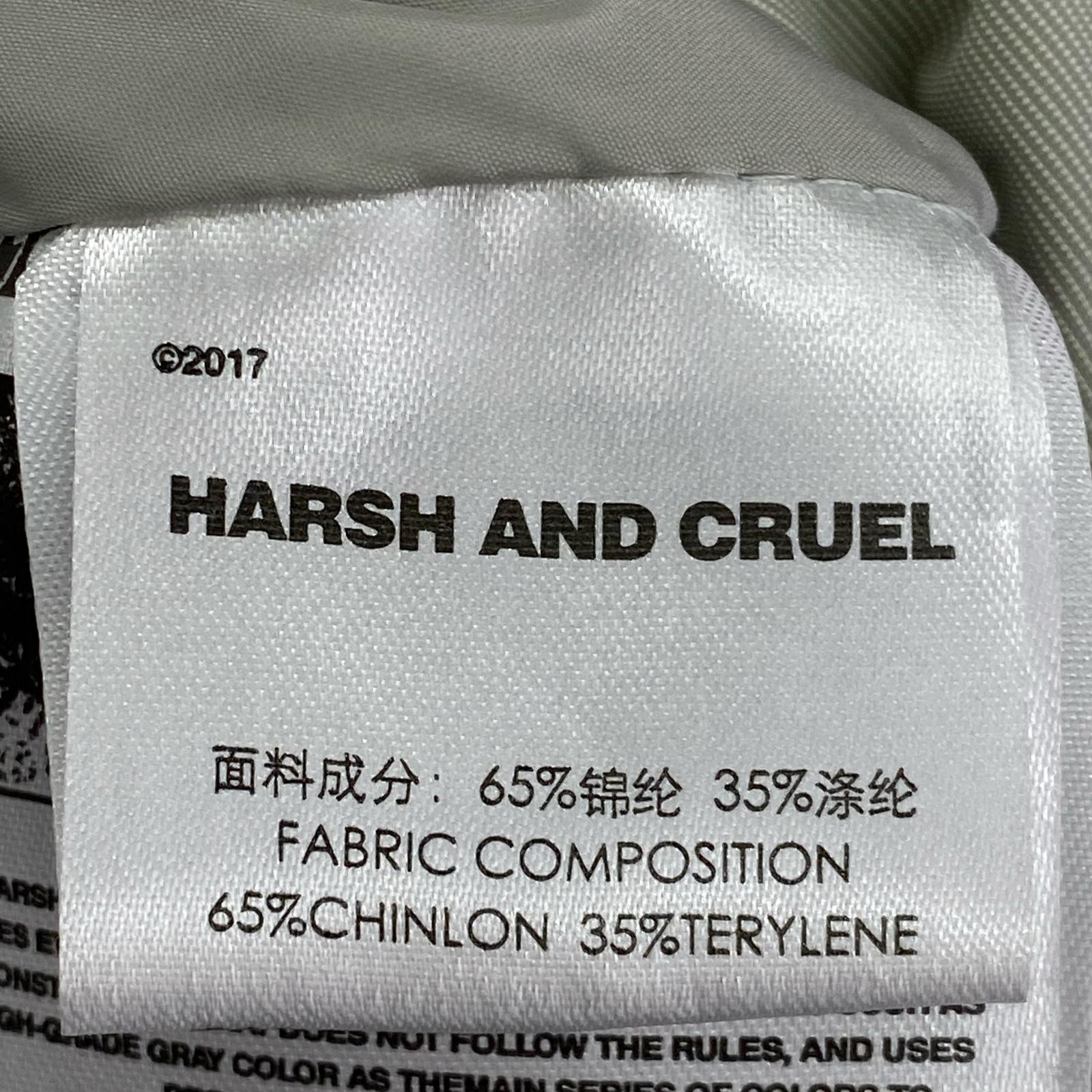 ダウンジャケット HARSH AND CRUEL L グレー