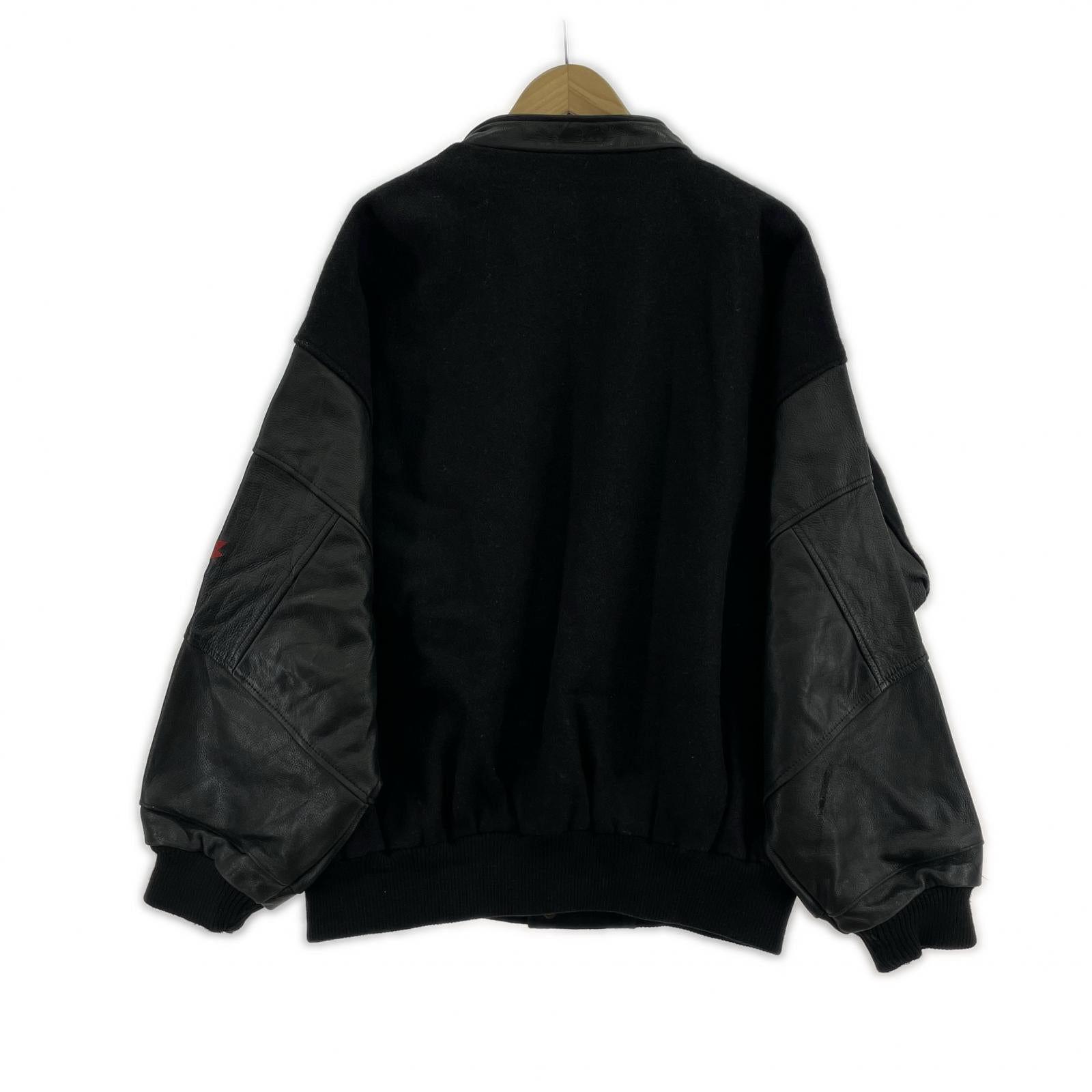 ジャケット PACE SETTER SPORTSWEAR スタジアムジャンパー（XL） ブラック