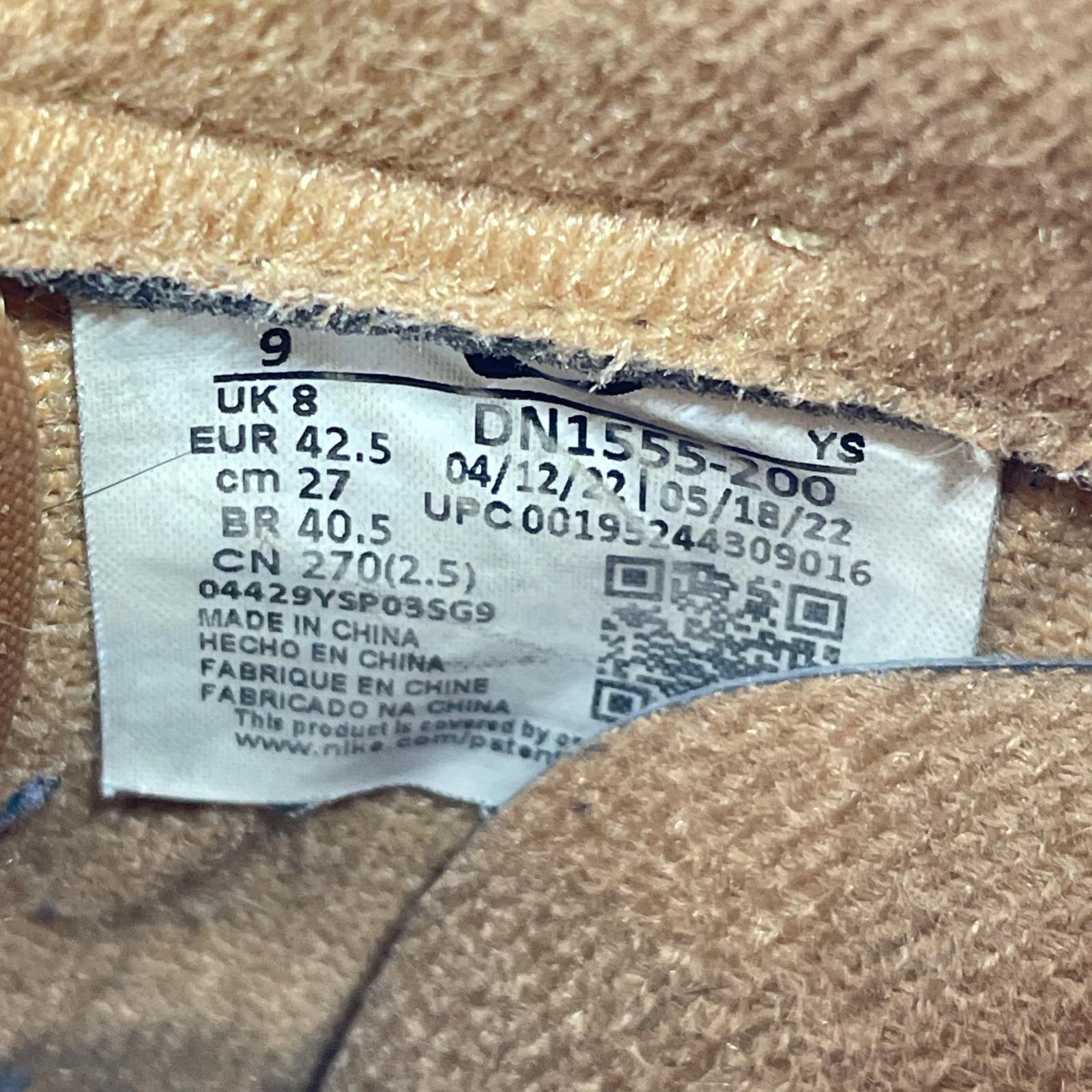 スニーカー ×Supreme AF1 LOW W 27cm BRW 27cm (US9 UK8 1/2 EU44) ブラウン
