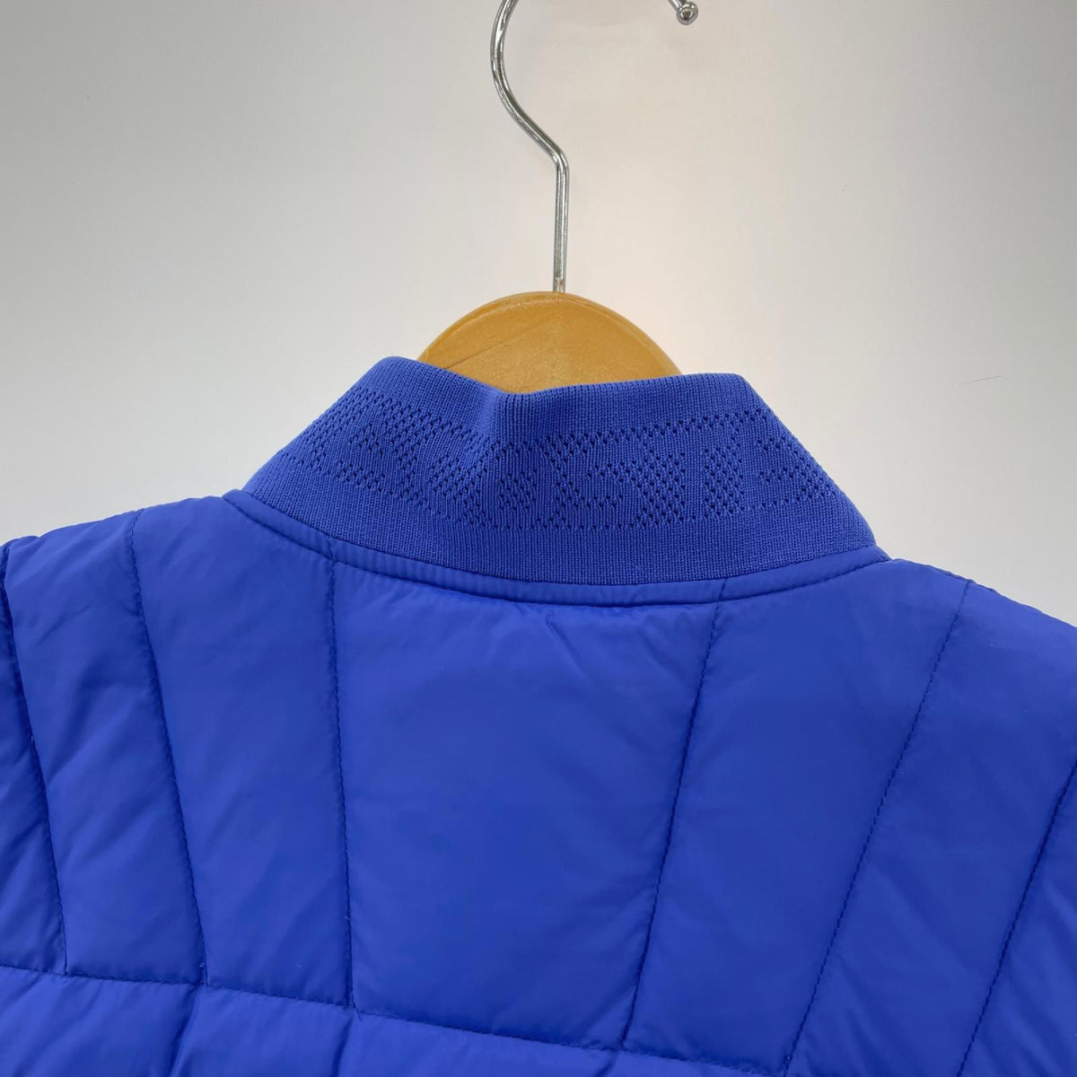 ダウンベスト 青 M M ブルー