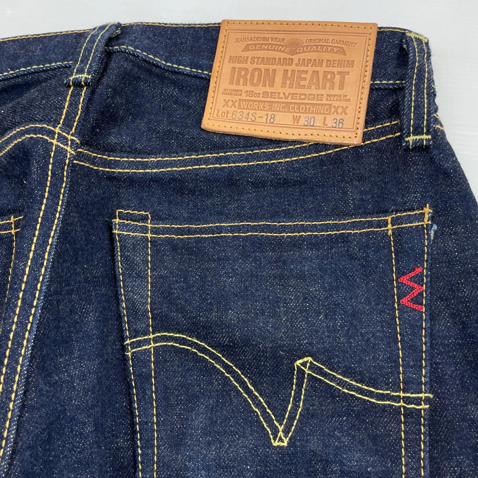 デニムパンツ 634S-18 (W30-L36) 30 ブルー