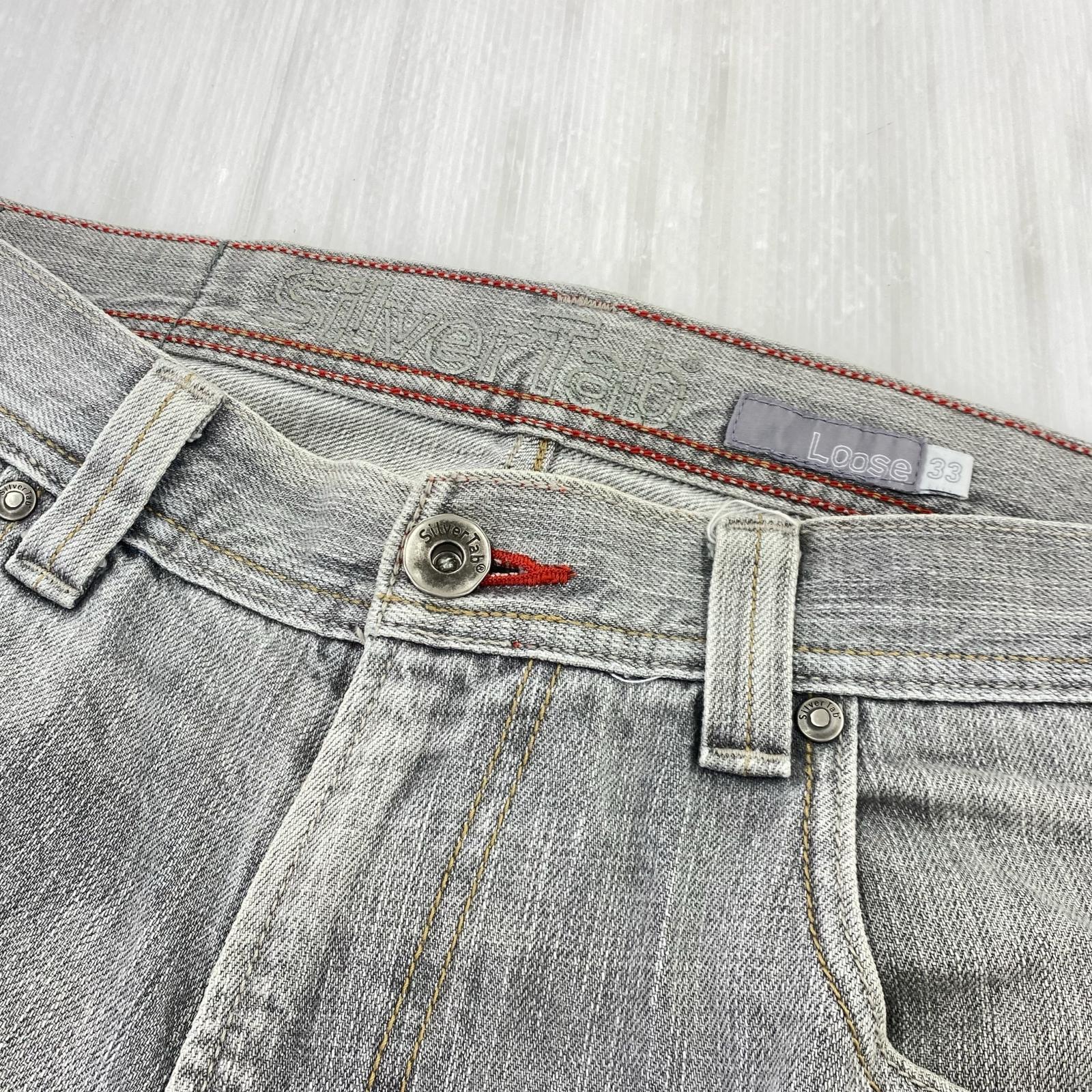 デニムパンツ SilverTab LOOSE（W33×L32） ブラック