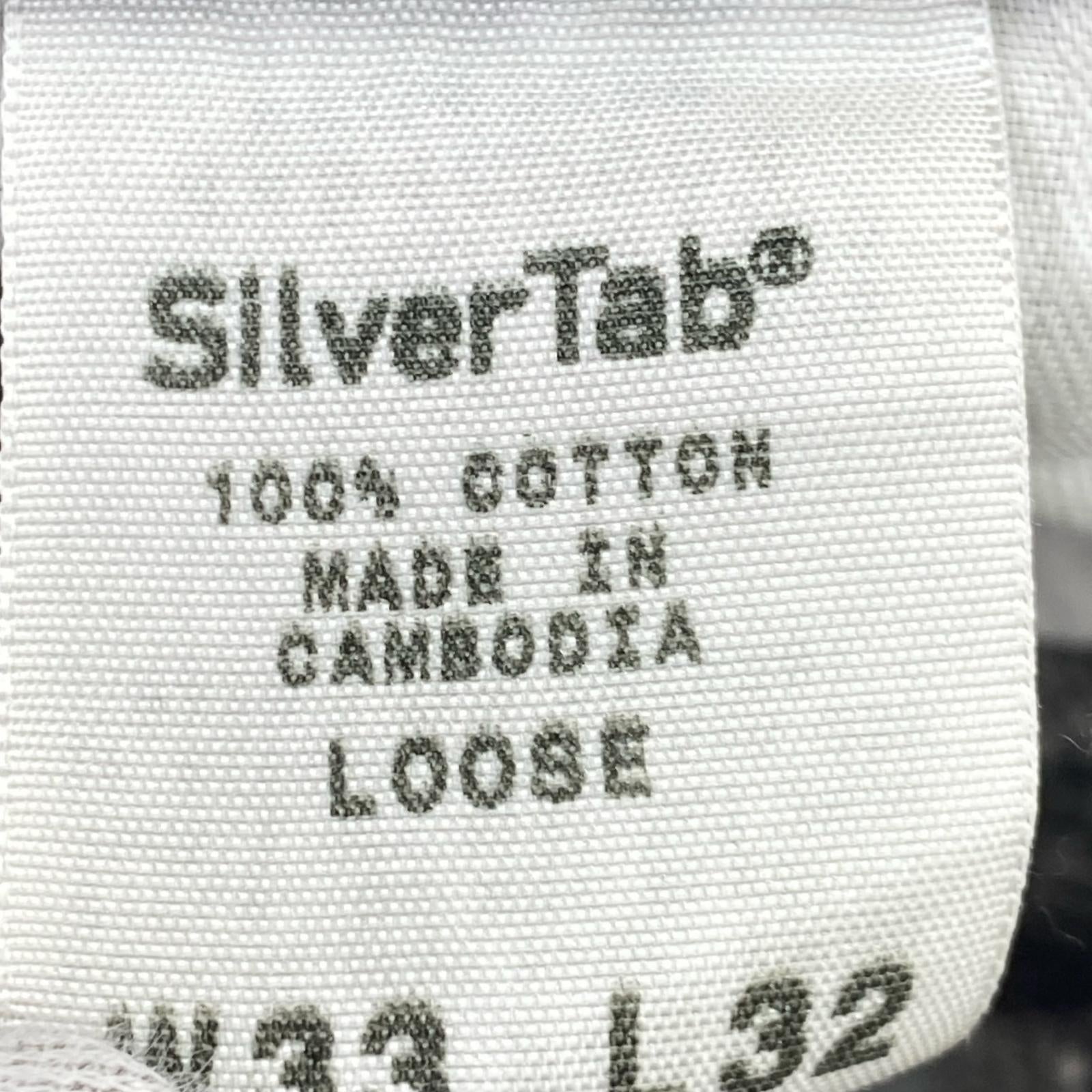 デニムパンツ SilverTab LOOSE（W33×L32） ブラック