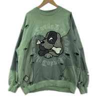 スウェット ツギハギゾンビ L