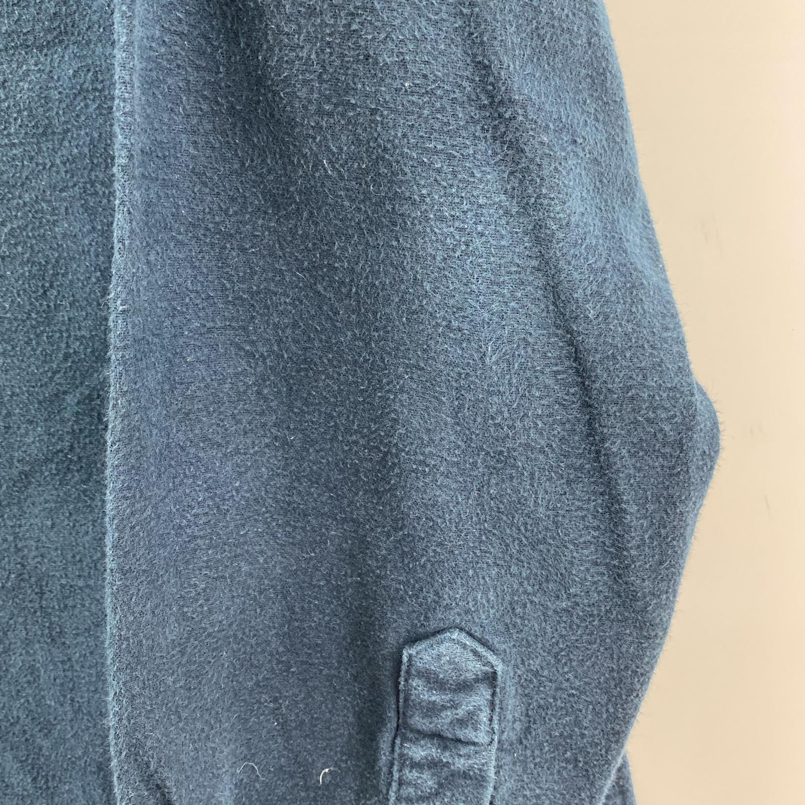 長袖シャツ L.L.Bean シャモアクロス シャツ L ネイビー L ネイビー