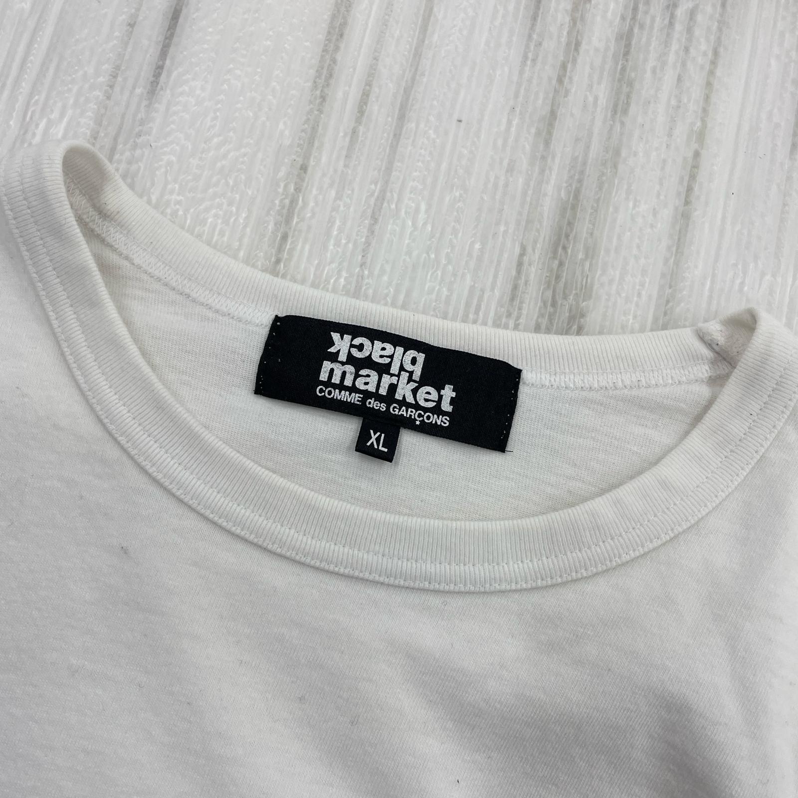 半袖Ｔシャツ BLACK MARKET 白（XL) ホワイト