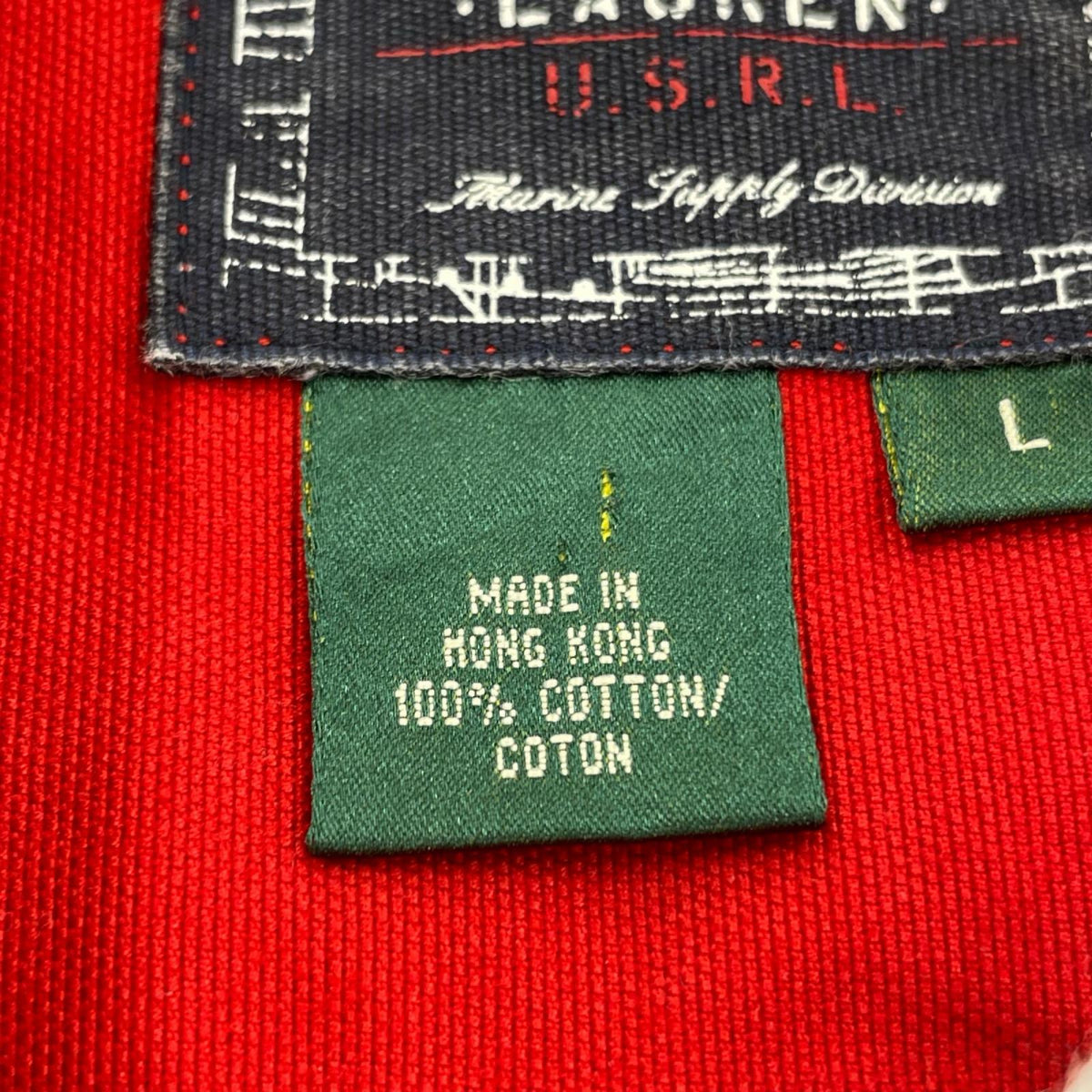 ジャケット 00's Cotton Fireman Jacket RED L L レッド