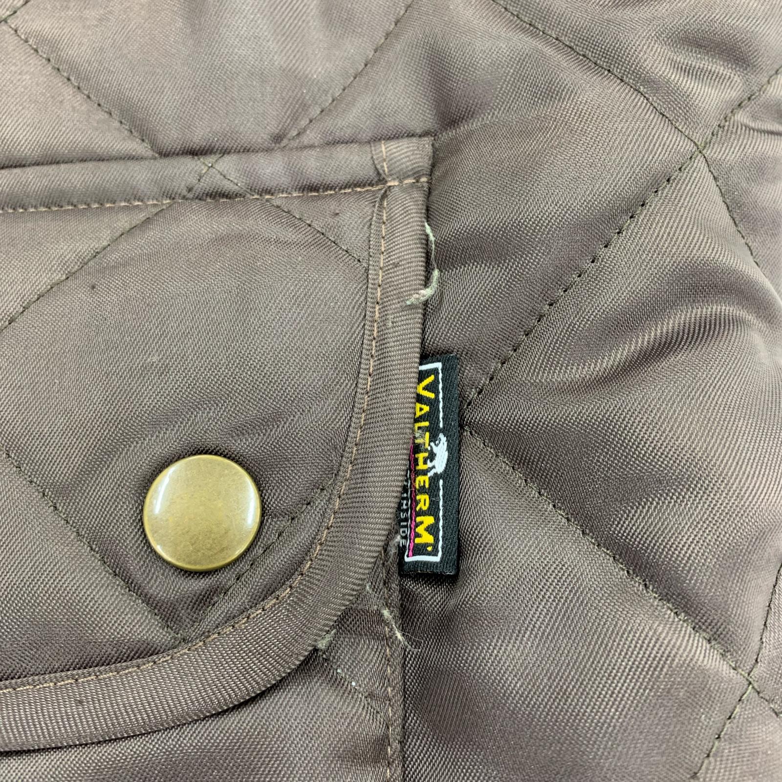 ジャケット キルティングベスト S S ブラウン