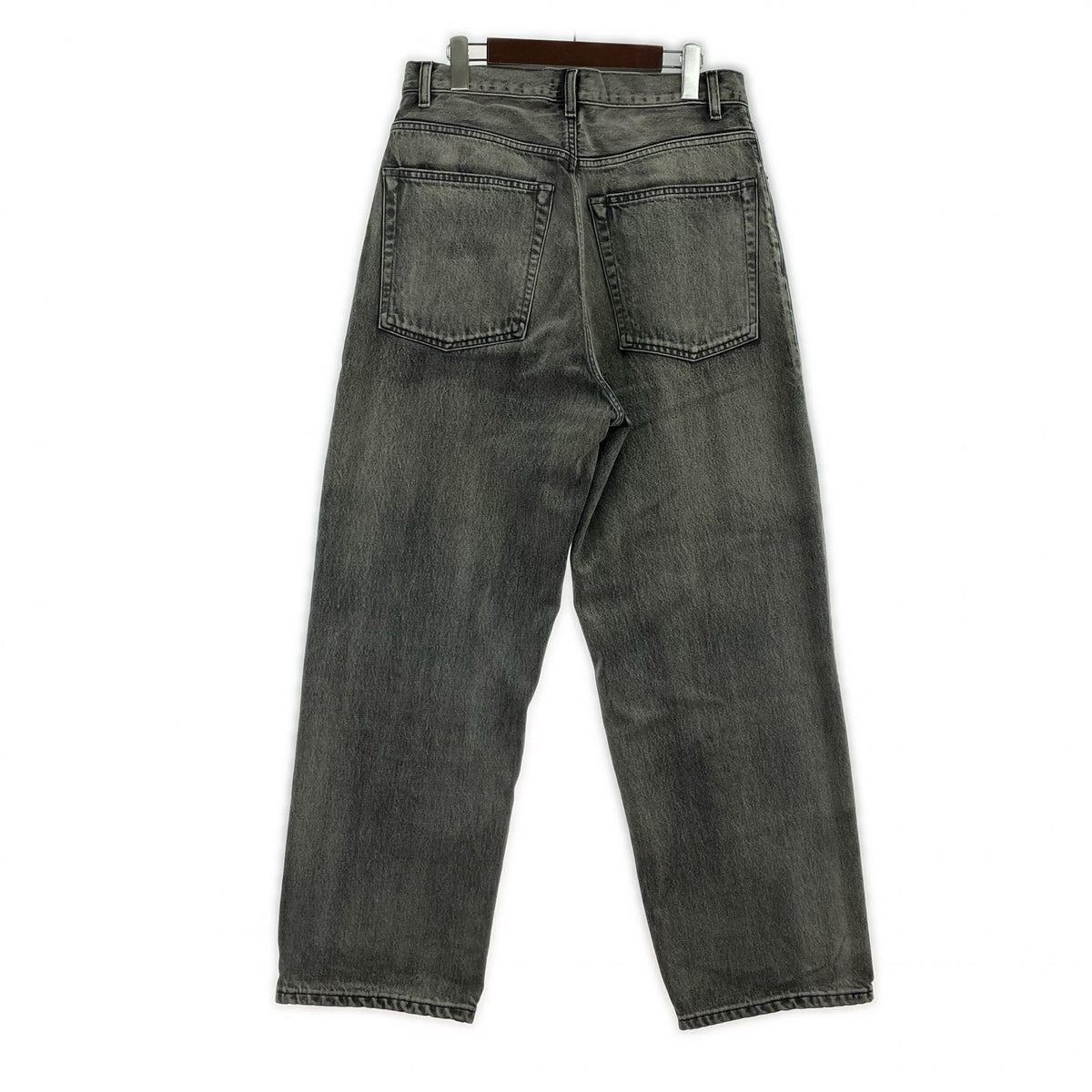デニムパンツ YLEVE/13.5oz DENIM BAGGY/4/170-3240545 ブラック