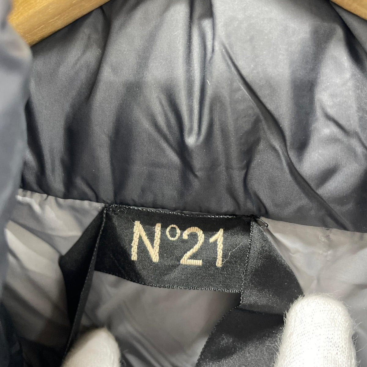 ダウンジャケット N？21 S BLK S ブラック