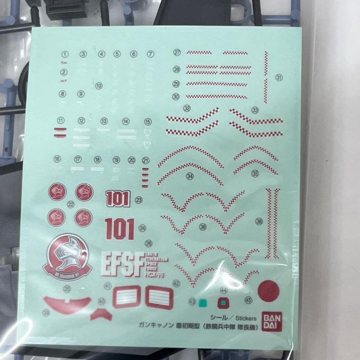 1/144 HG RCX-76-02 ガンキャノン 最初期型 鉄騎兵中隊 隊長機 機動戦士ガンダム THE ORIGIN IV 運命の前夜 バンダイ（BANDAI） ガンプラ