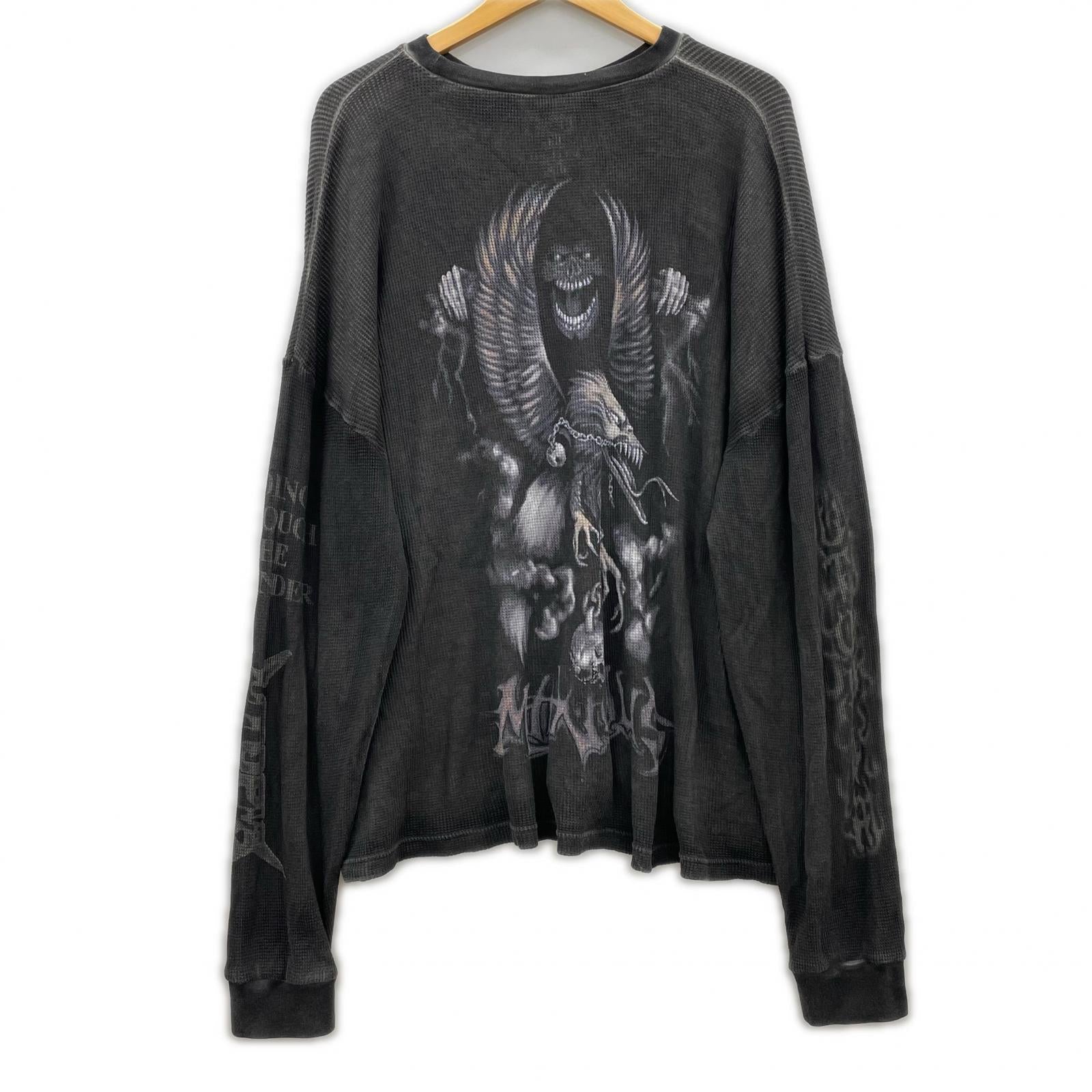 長袖Ｔシャツ Travis Scott Circus Maximam ブラック