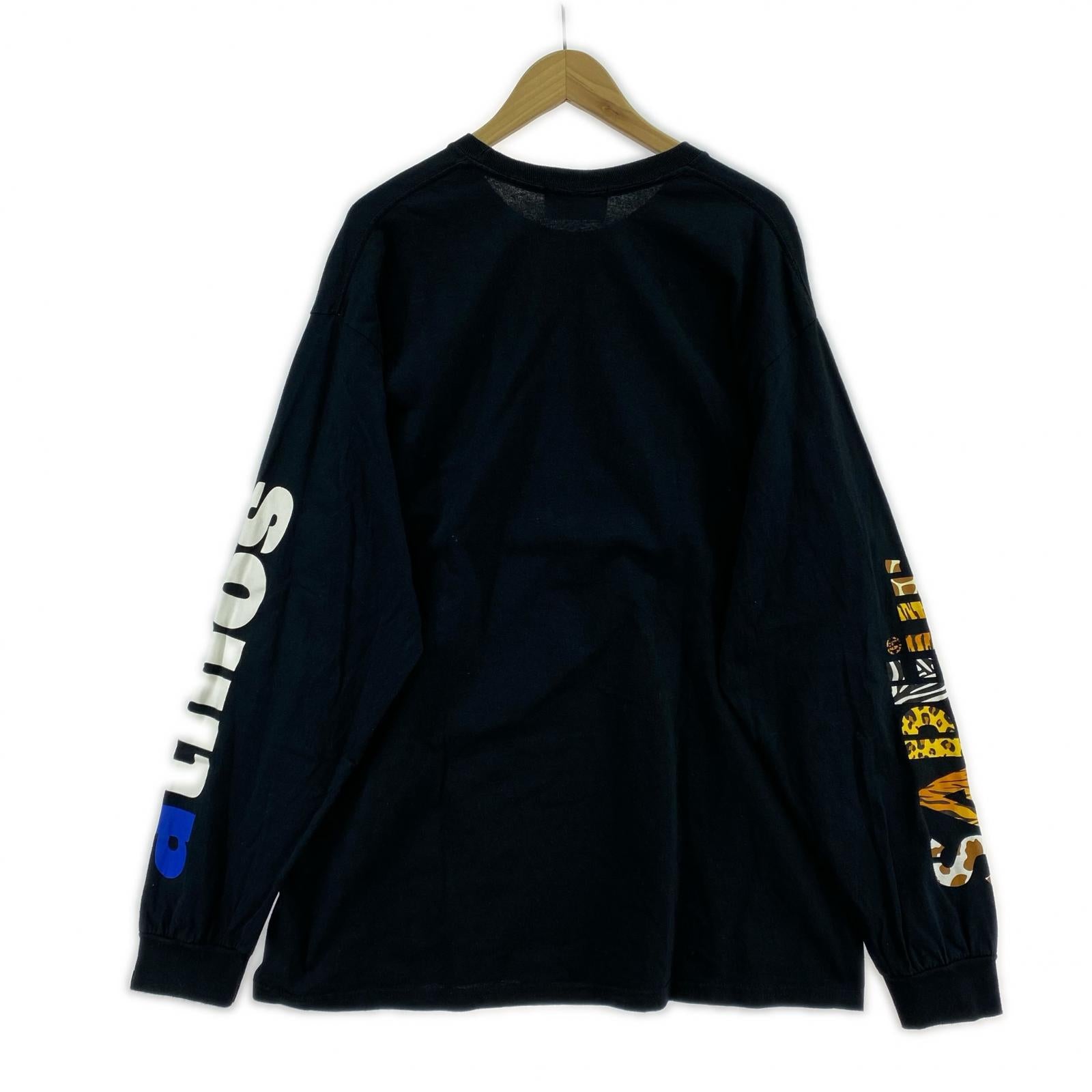 長袖Ｔシャツ ×atmos L/S T（XL） ブラック