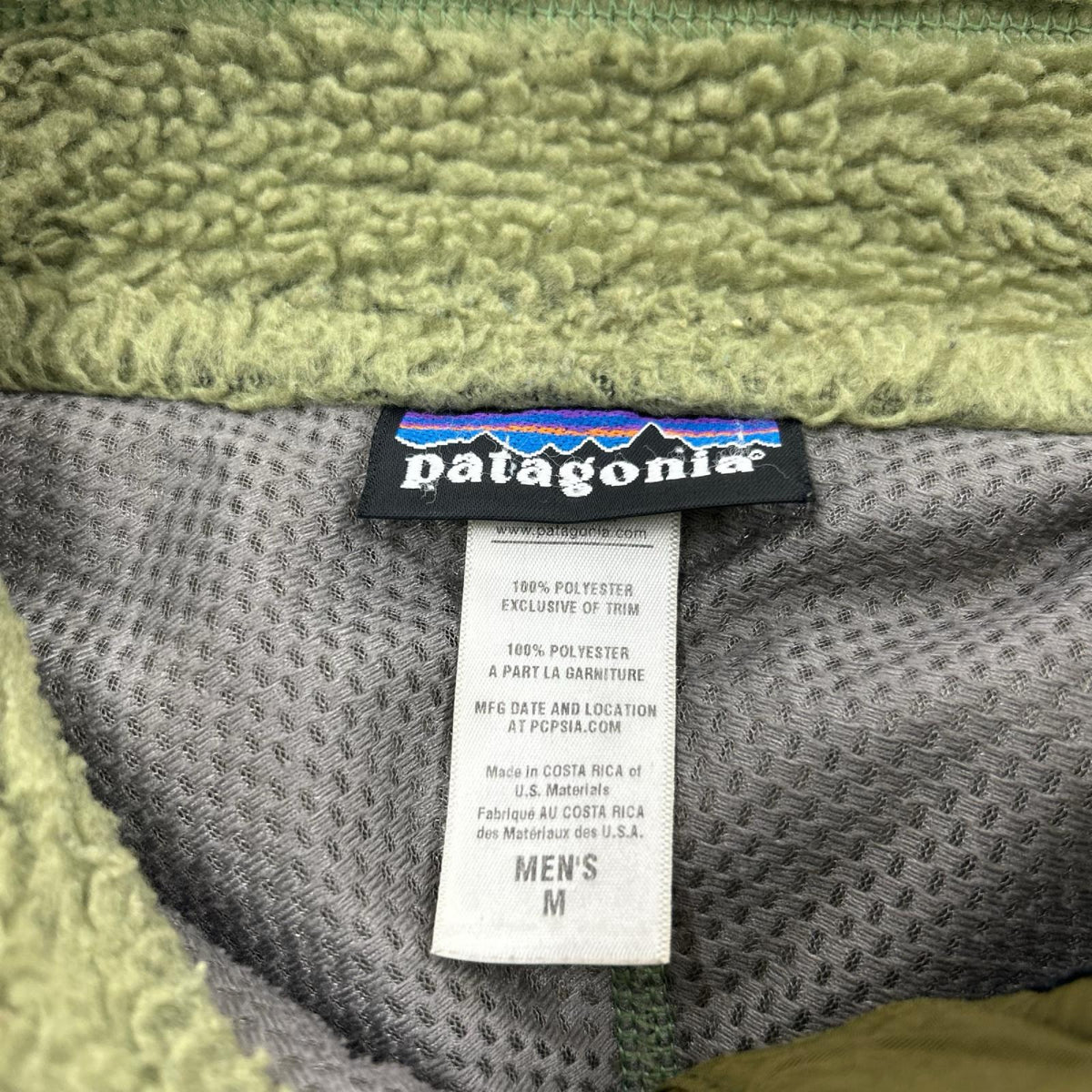 ジャケット patagonia 12年製 ﾚﾄﾛX ﾎﾞｱﾌﾘｰｽｼﾞｬｹｯﾄ M 緑 M グリーン