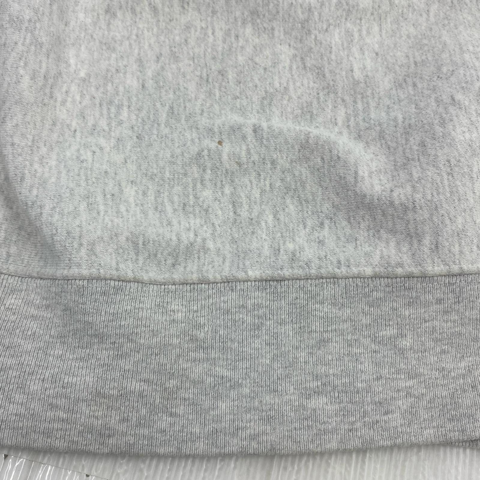 スウェット REVERSE WEAVE 単色タグ グレー (L) L グレー