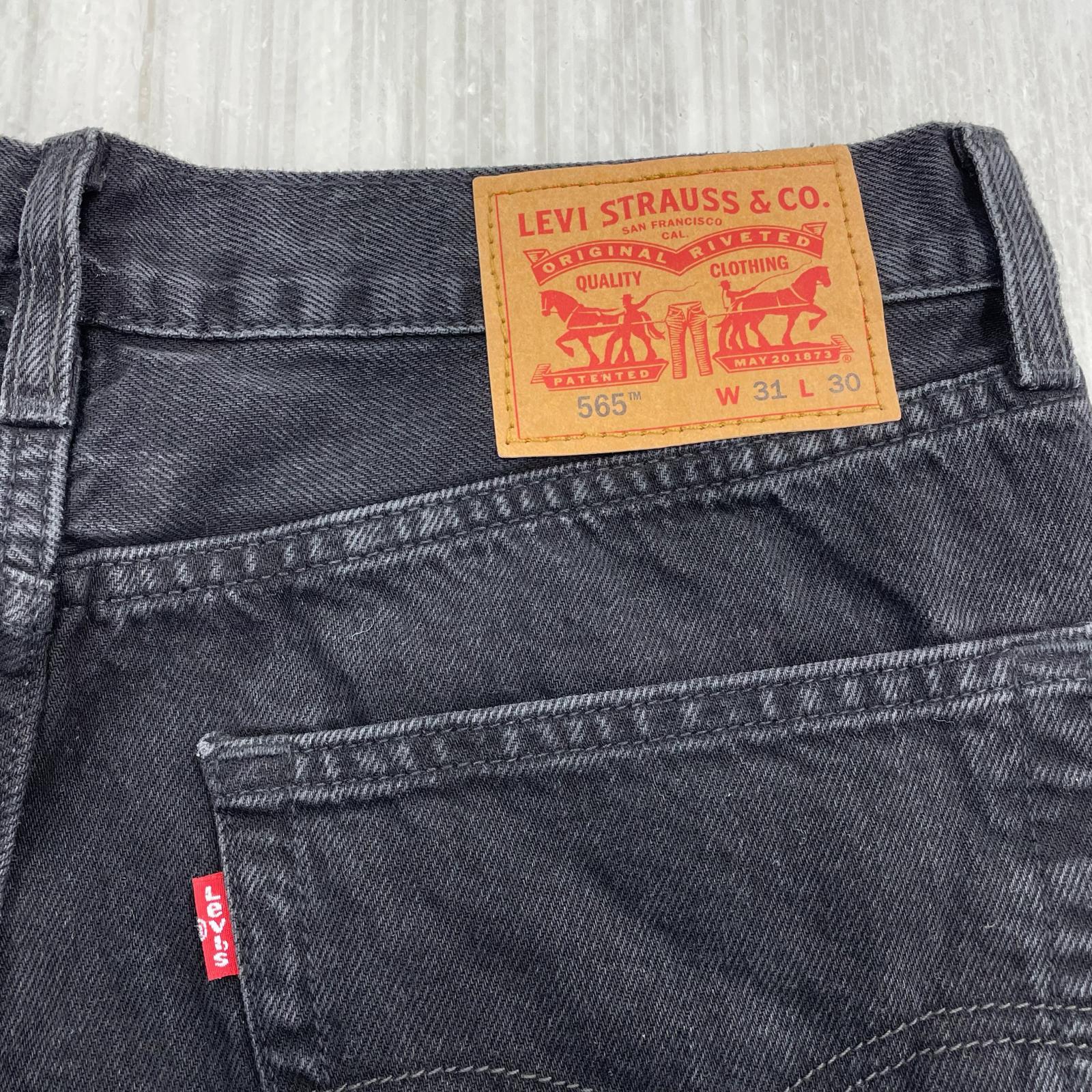 デニムパンツ 565 Loose Straight ブラック