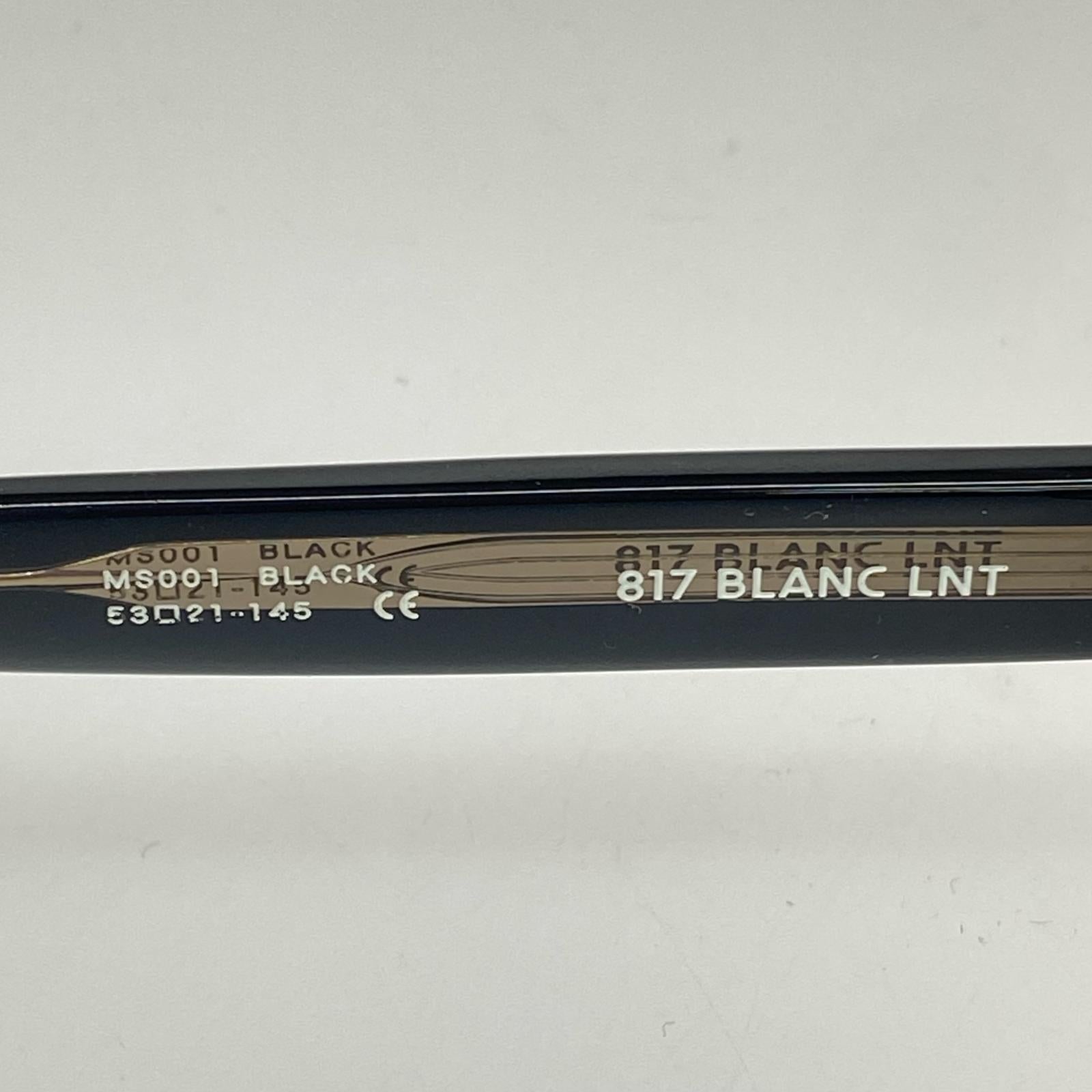 その他アクセサリー ×blanc oval shape sunglasses ブラック