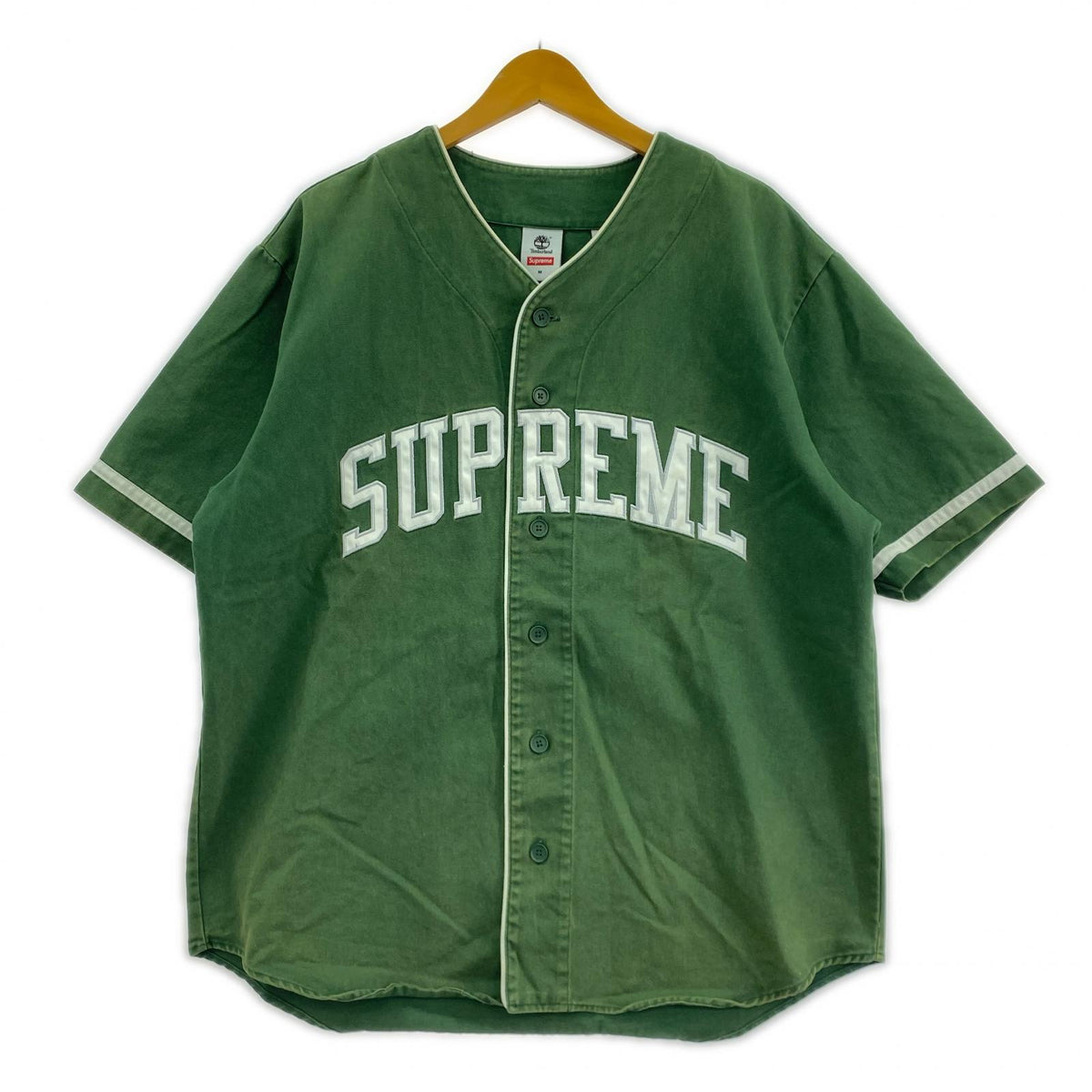 半袖シャツ ×Timberland 23SS Baseball Jersey (M) 緑 M グリーン