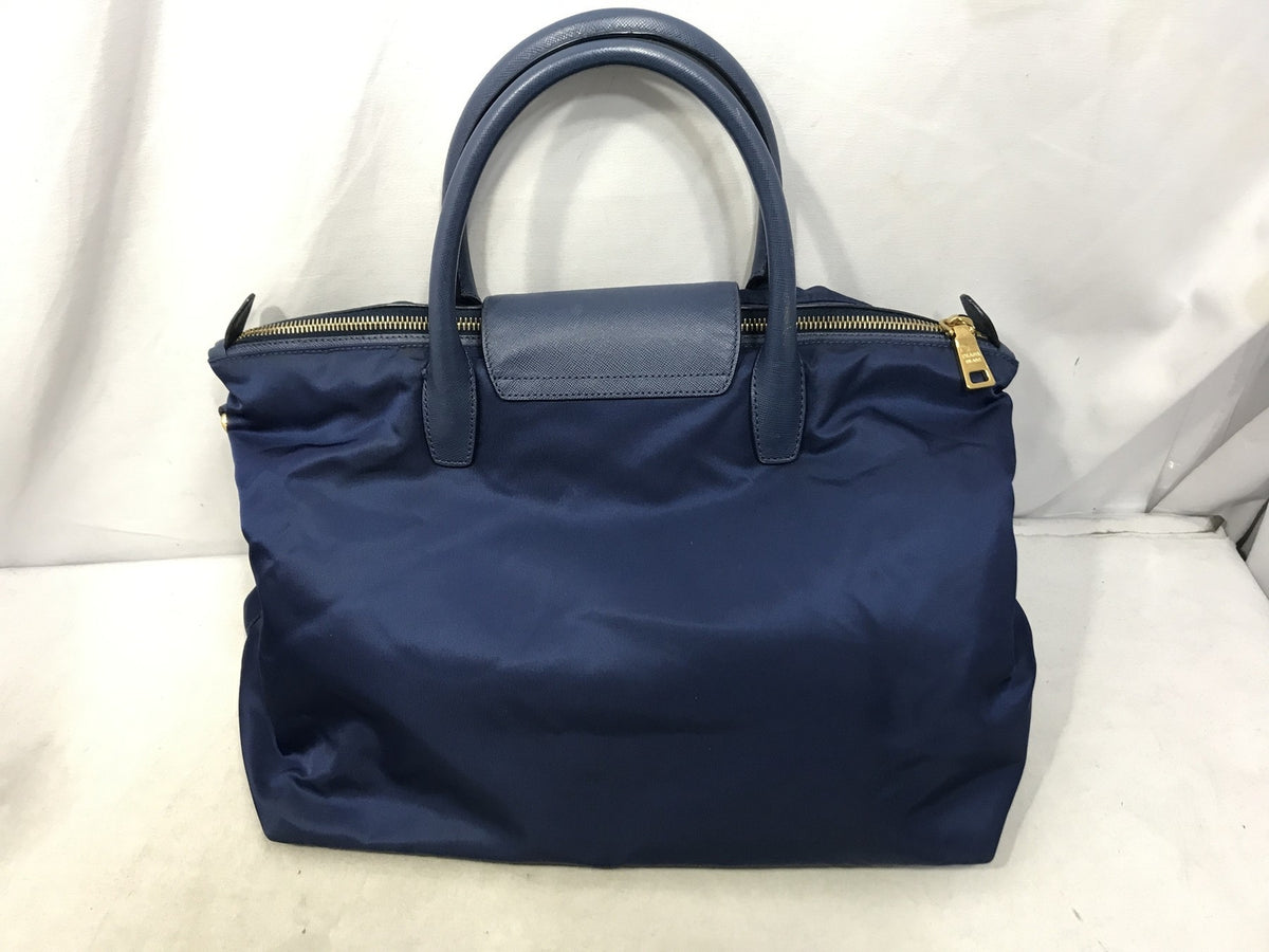 GUCCI 編み込みハンドル レザーバッグ