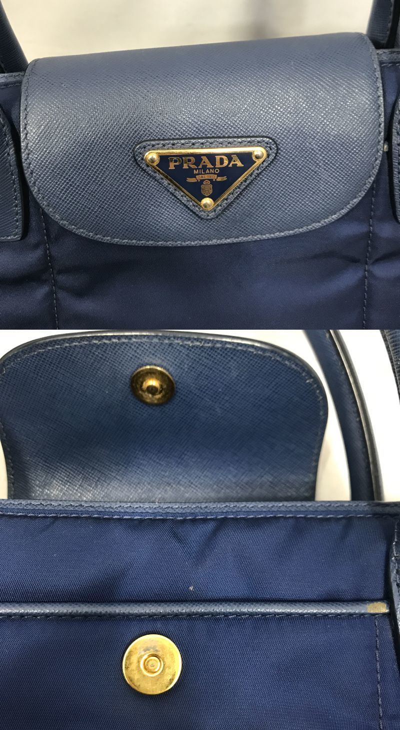GUCCI 編み込みハンドル レザーバッグ