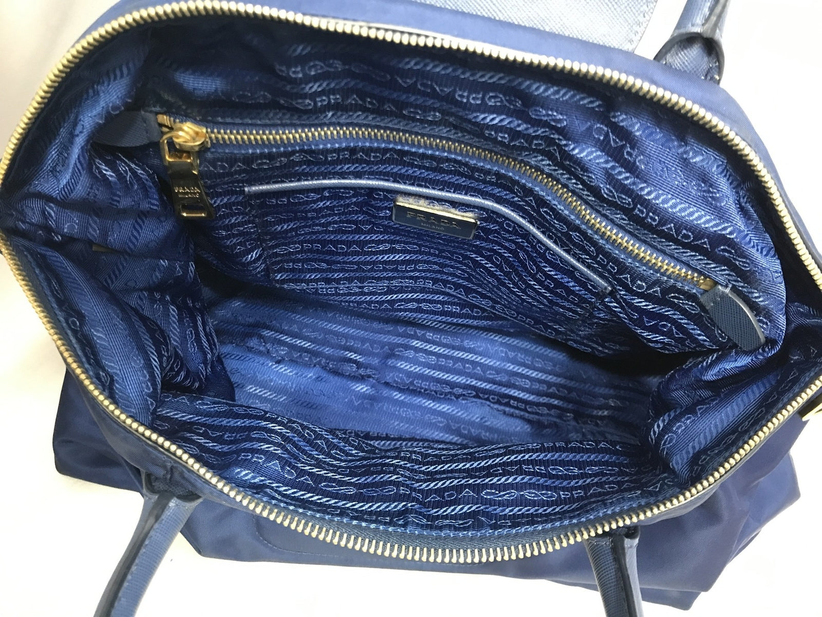 GUCCI 編み込みハンドル レザーバッグ