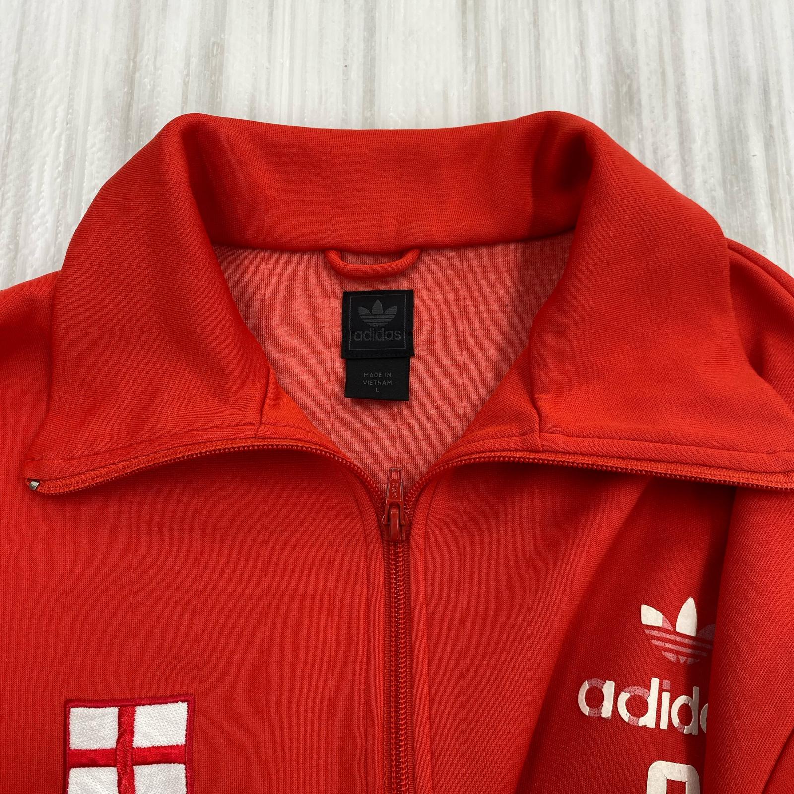 ジャケット adidas originals トラックジャケット L レッド L