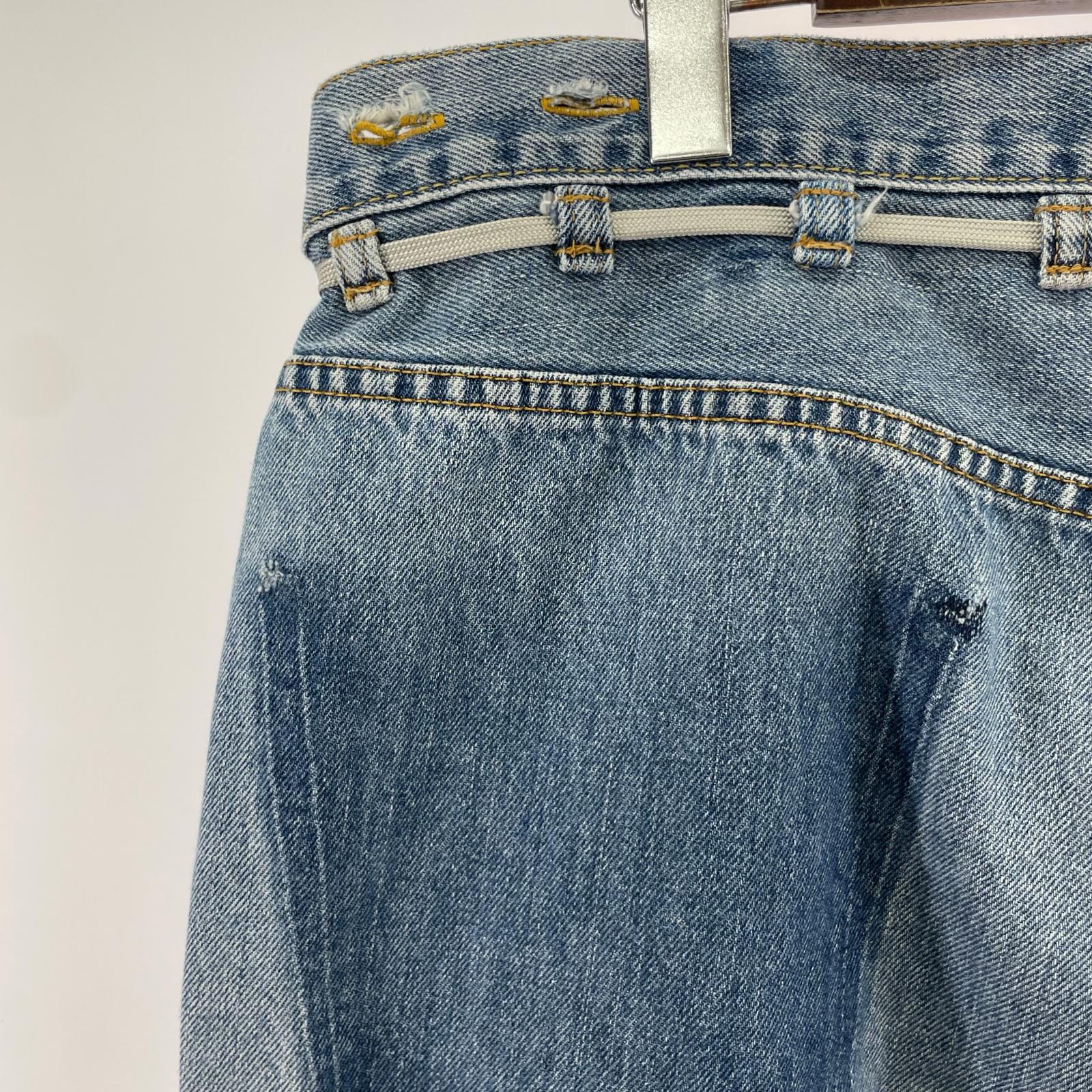 デニムパンツ MAISON EUREKA VINTAGE REWORK DENIM