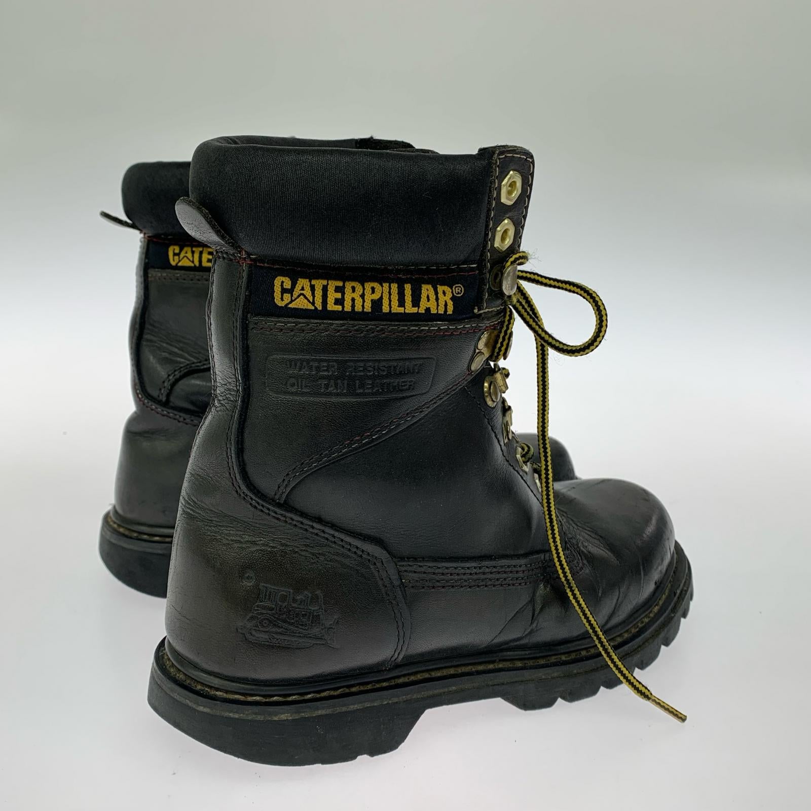 ブーツ 90s CAT レースアップ 25.5cm ブラック