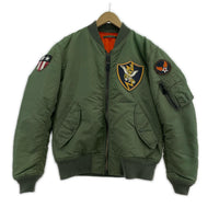 ジャケット MA-1 PATCHED FLYING TIGERS グリーン