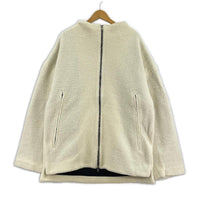 ブルゾン collection011 ボアブルゾン L L ホワイト