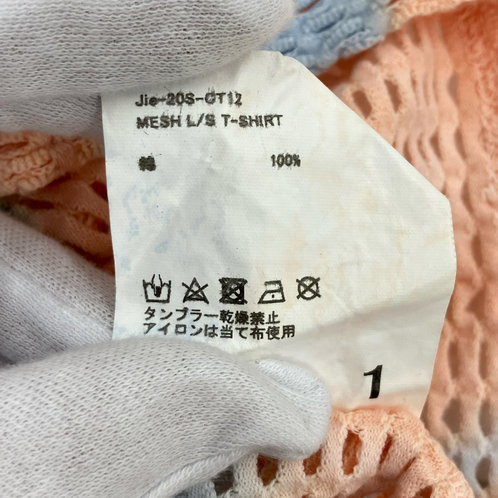 長袖Ｔシャツ Jieda L/S メッシュシャツ size1 1 マルチカラー