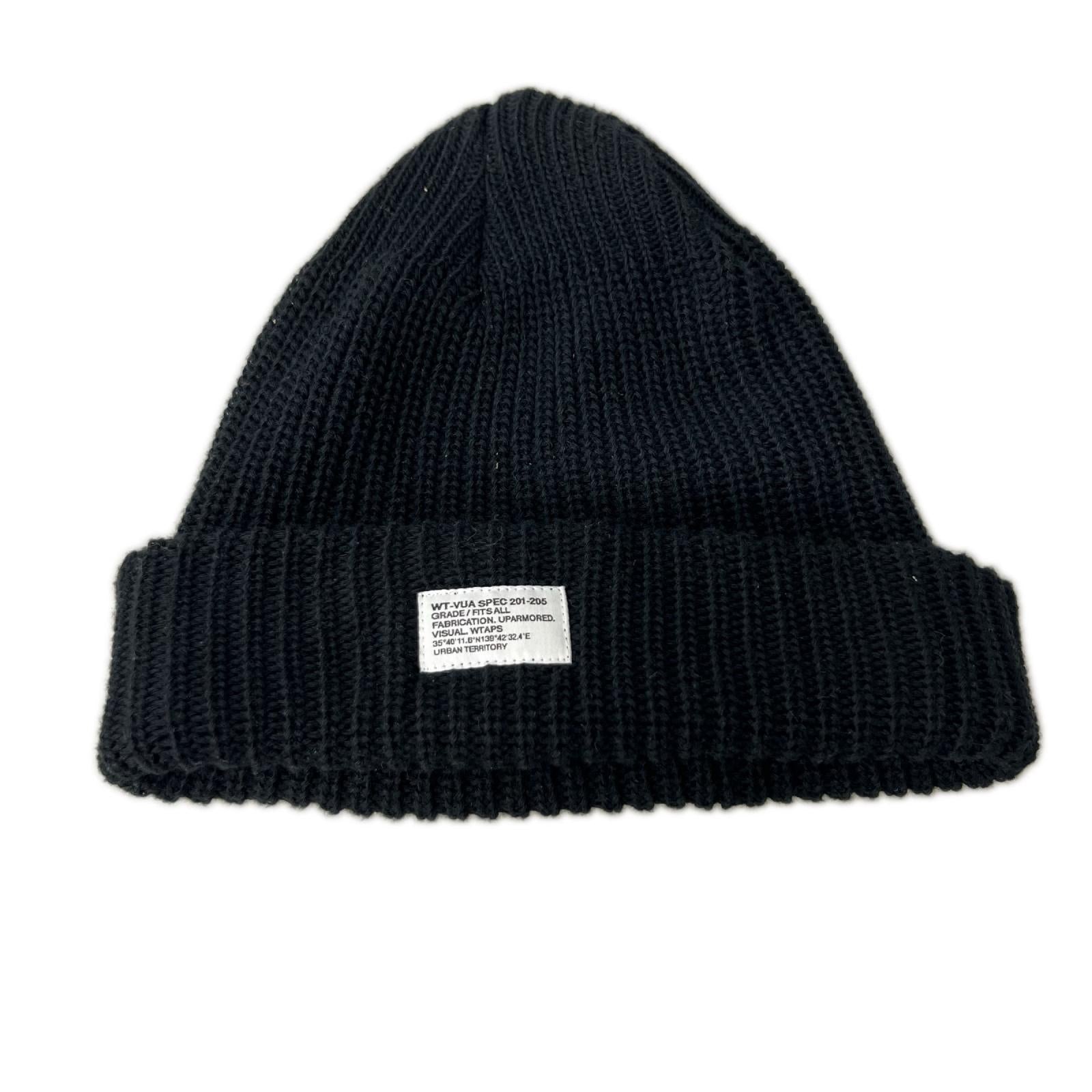 ニットキャップ 25SS ﾋﾞｰﾆｰ 黒
