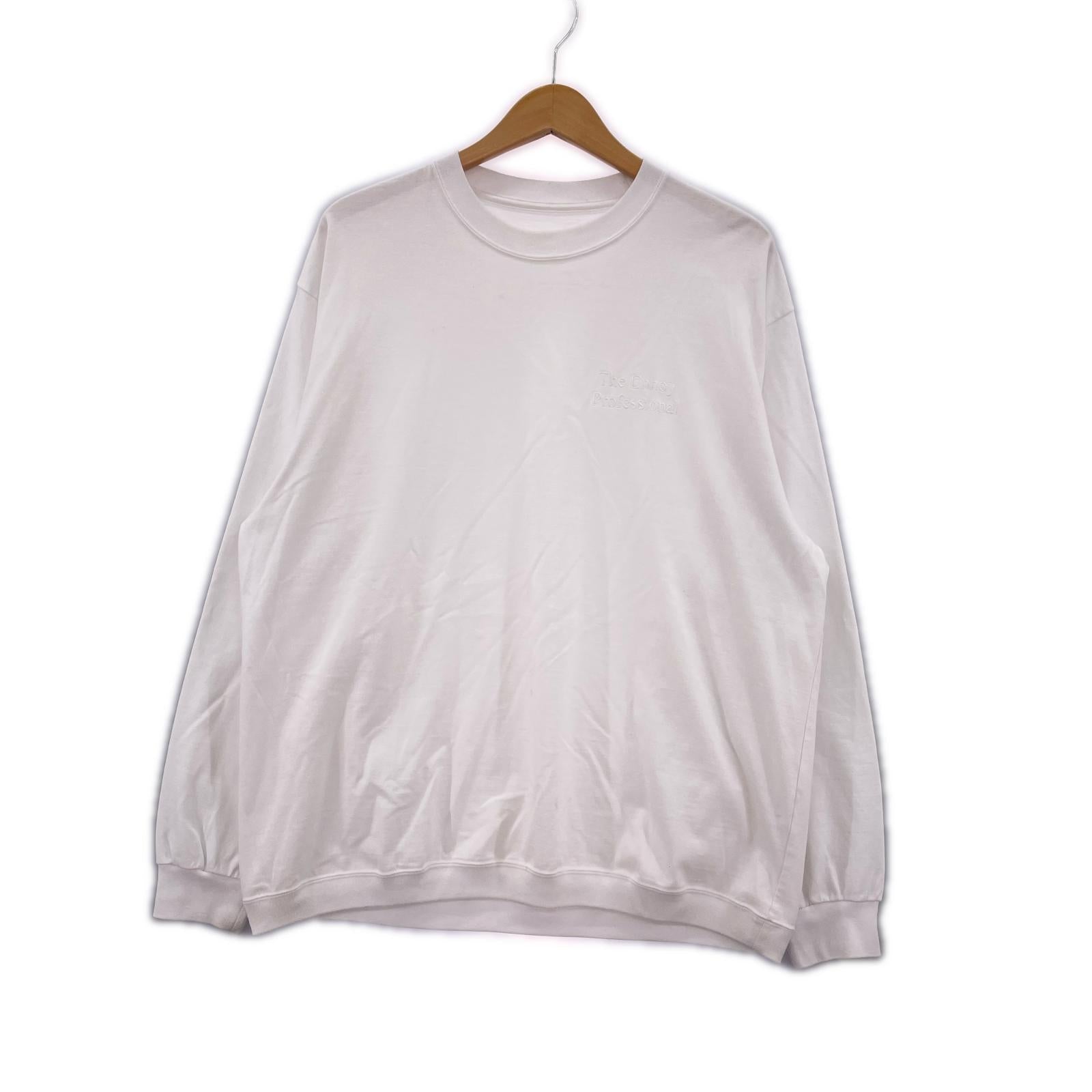 長袖Ｔシャツ 22SS/Long Sleeve Hem Rib Tee/M M ホワイト