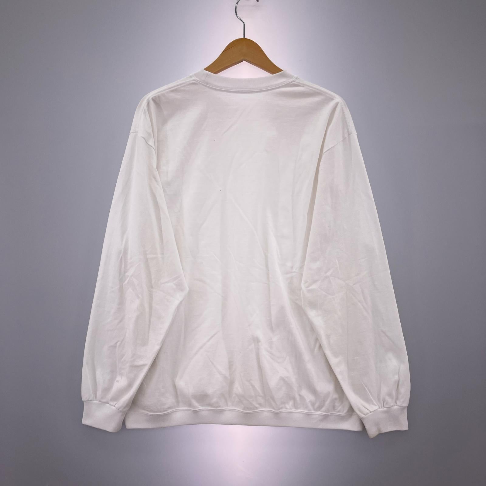 長袖Ｔシャツ 22SS/Long Sleeve Hem Rib Tee/M M ホワイト