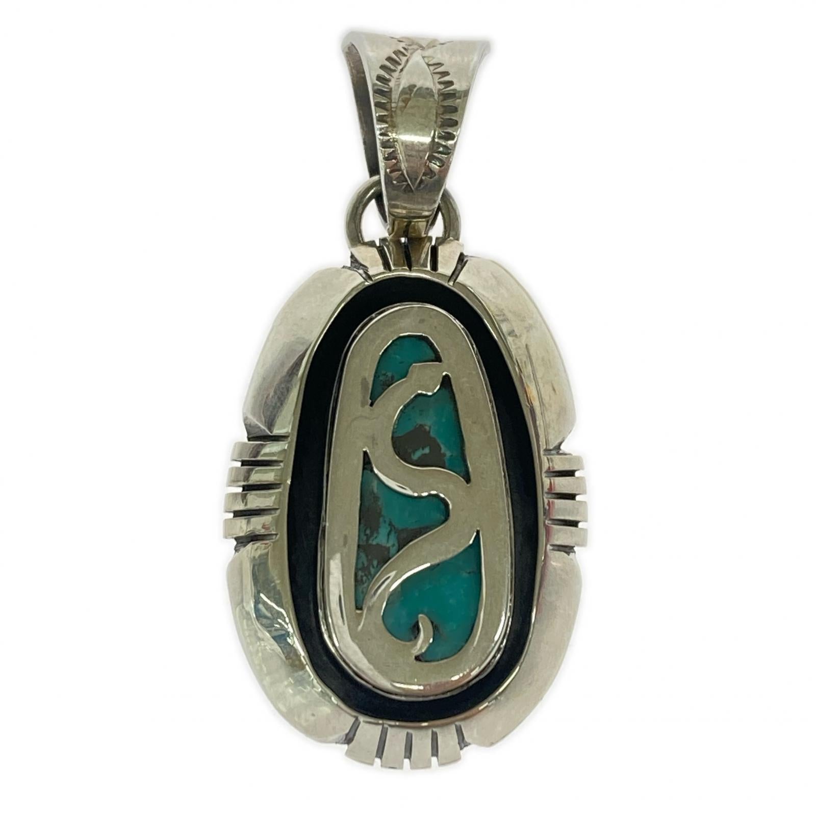 ネックレス NAVAJO herman vandever ペンダント シルバー