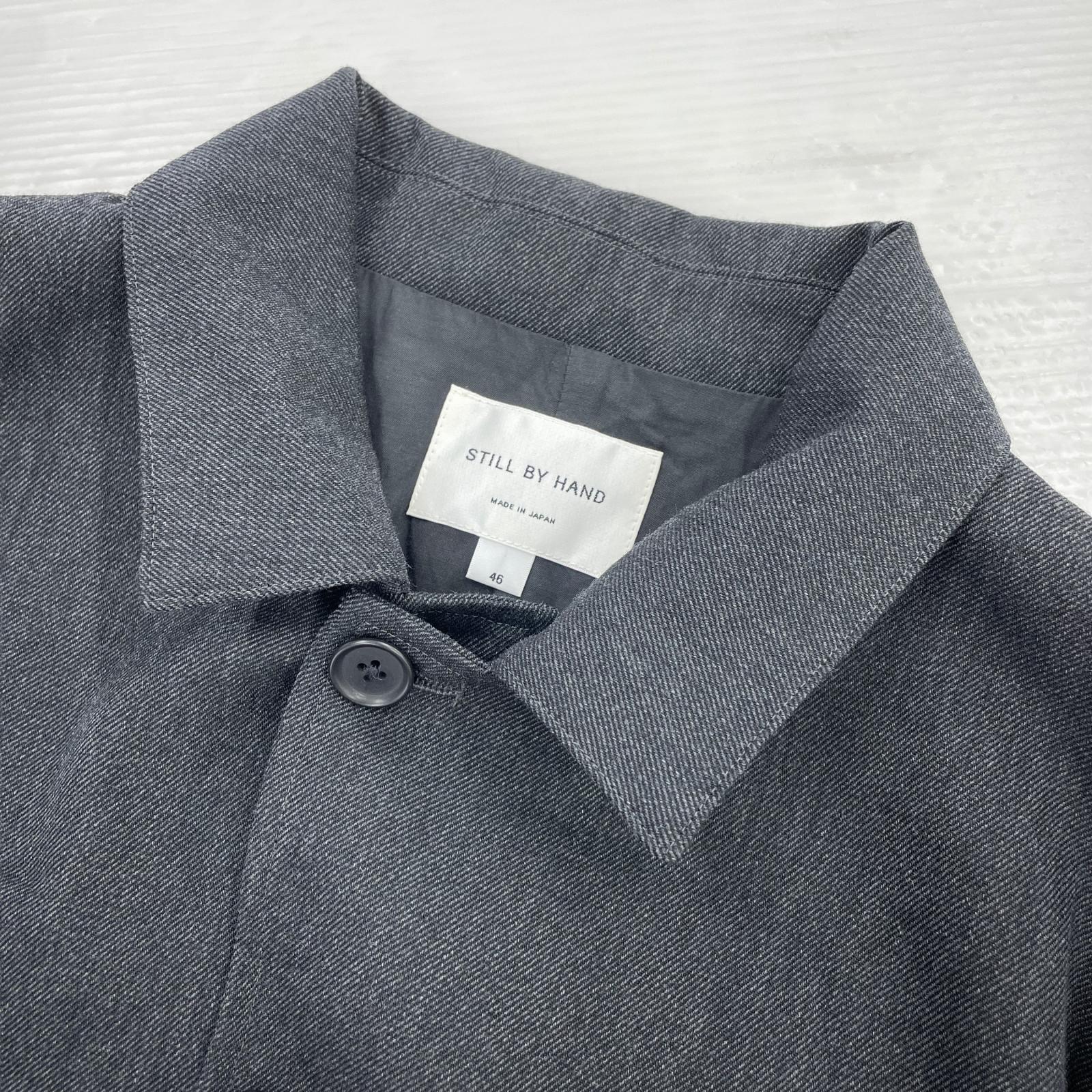 ジャケット ウールサージカバーオール GRY (46) ブラック
