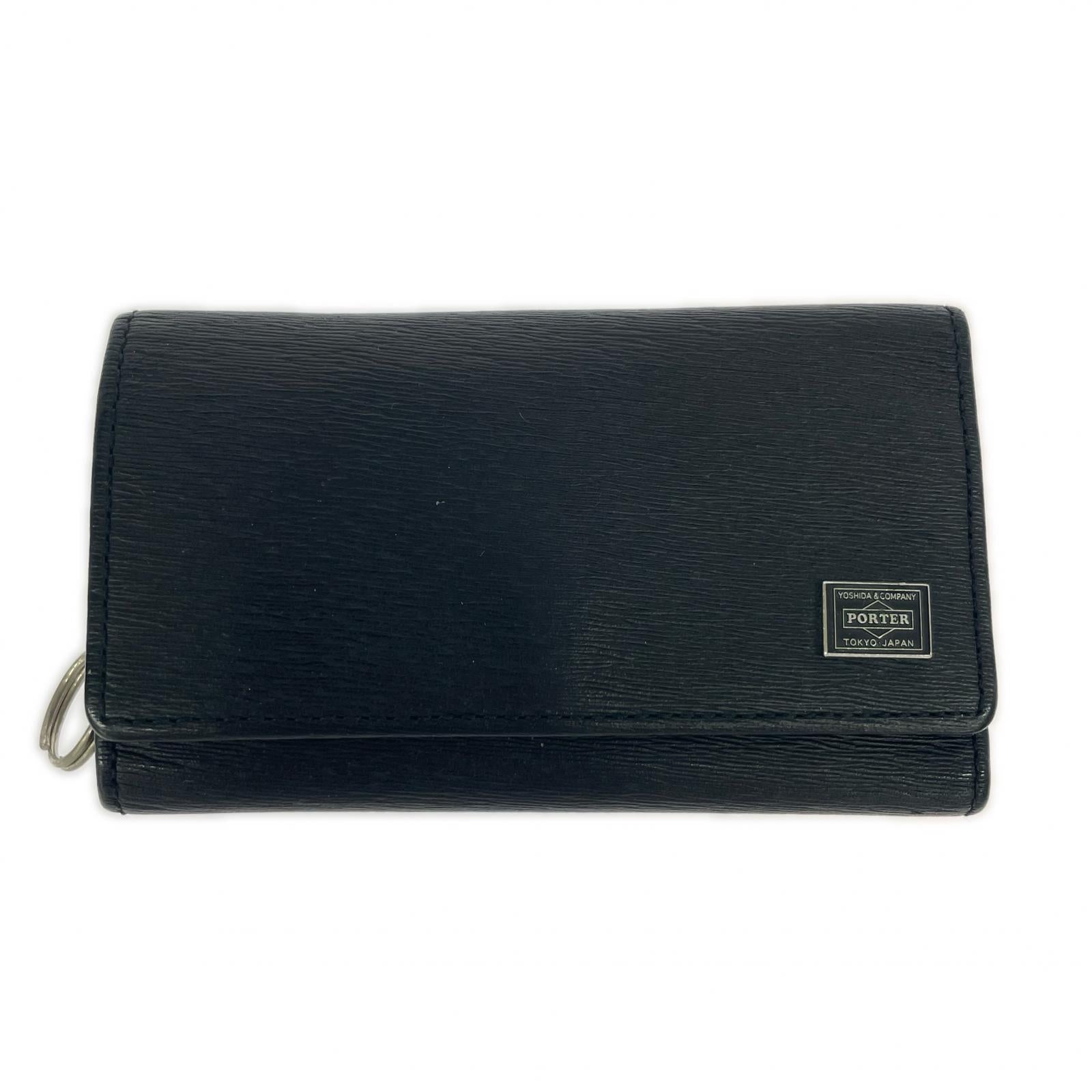 ウォレットチェーン PORTER キーチェーン・ウォレットチェーン ブラック