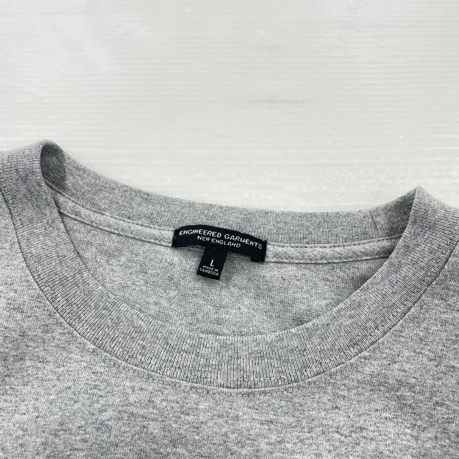 半袖Ｔシャツ ×J.Crew プリント 灰 (L) L グレー