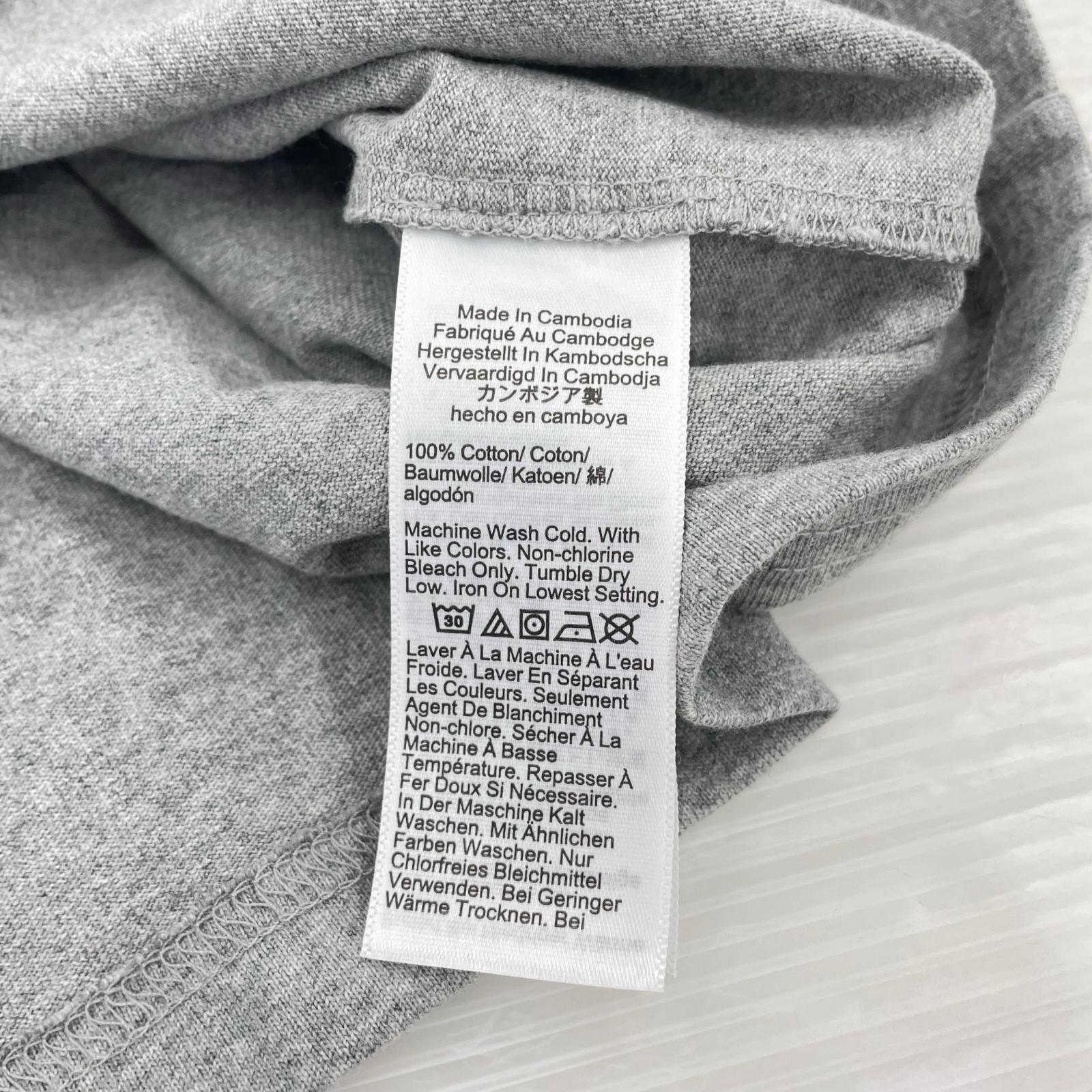 半袖Ｔシャツ ×J.Crew プリント 灰 (L) L グレー