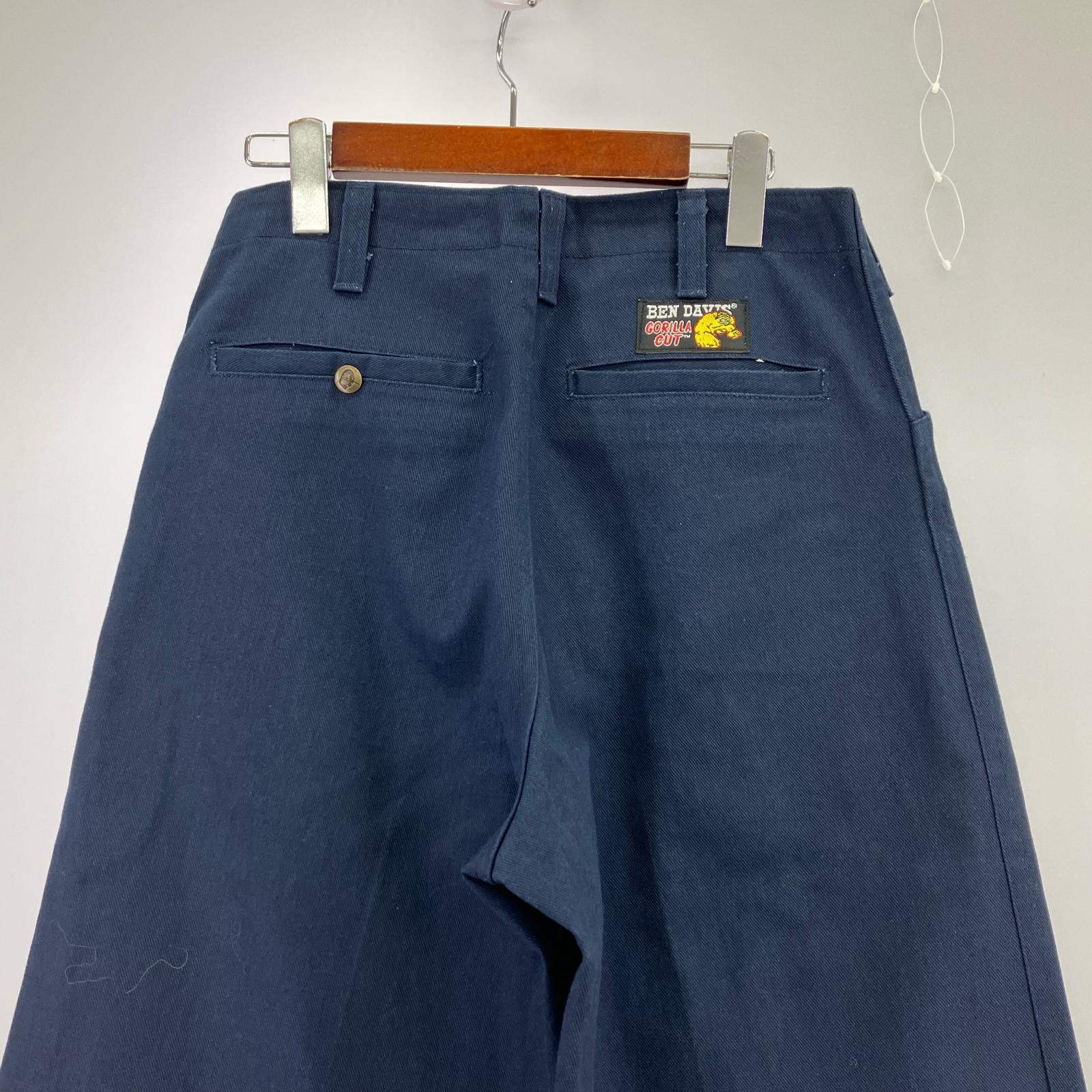 パンツ BEN DAVIS ゴリラカットパンツ 30 ネイビー