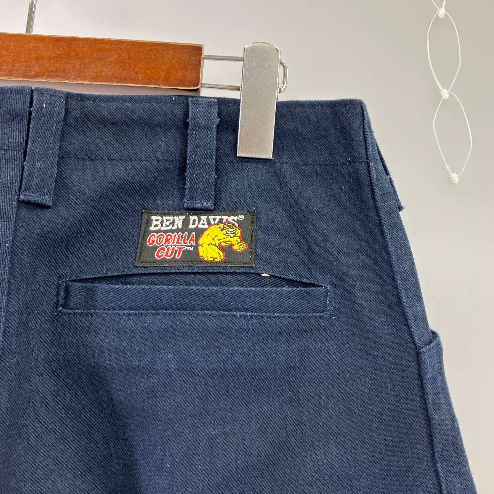 パンツ BEN DAVIS ゴリラカットパンツ 30 ネイビー