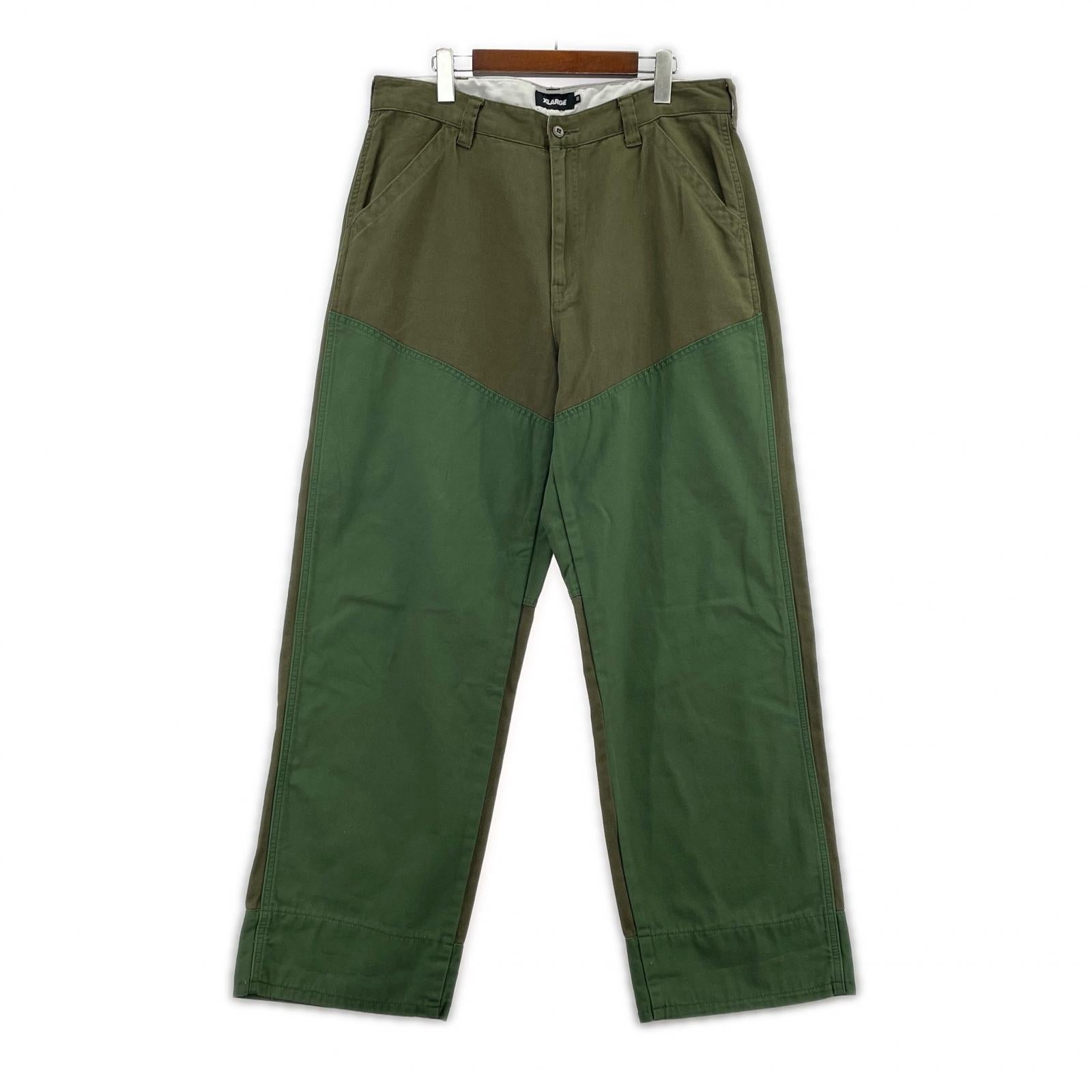 パンツ 2トーンカーゴパンツ オリーブ 36 グリーン