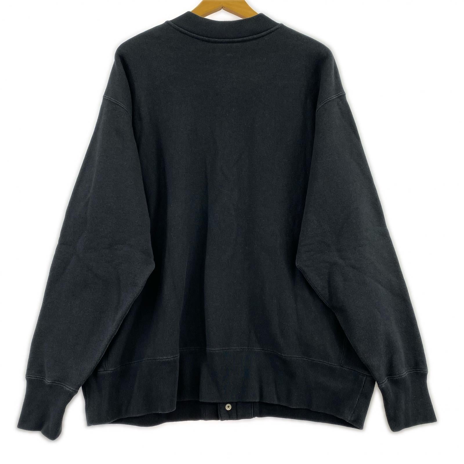 ジャケット REVERSE WEAVE JACKET BLACK L ブラック