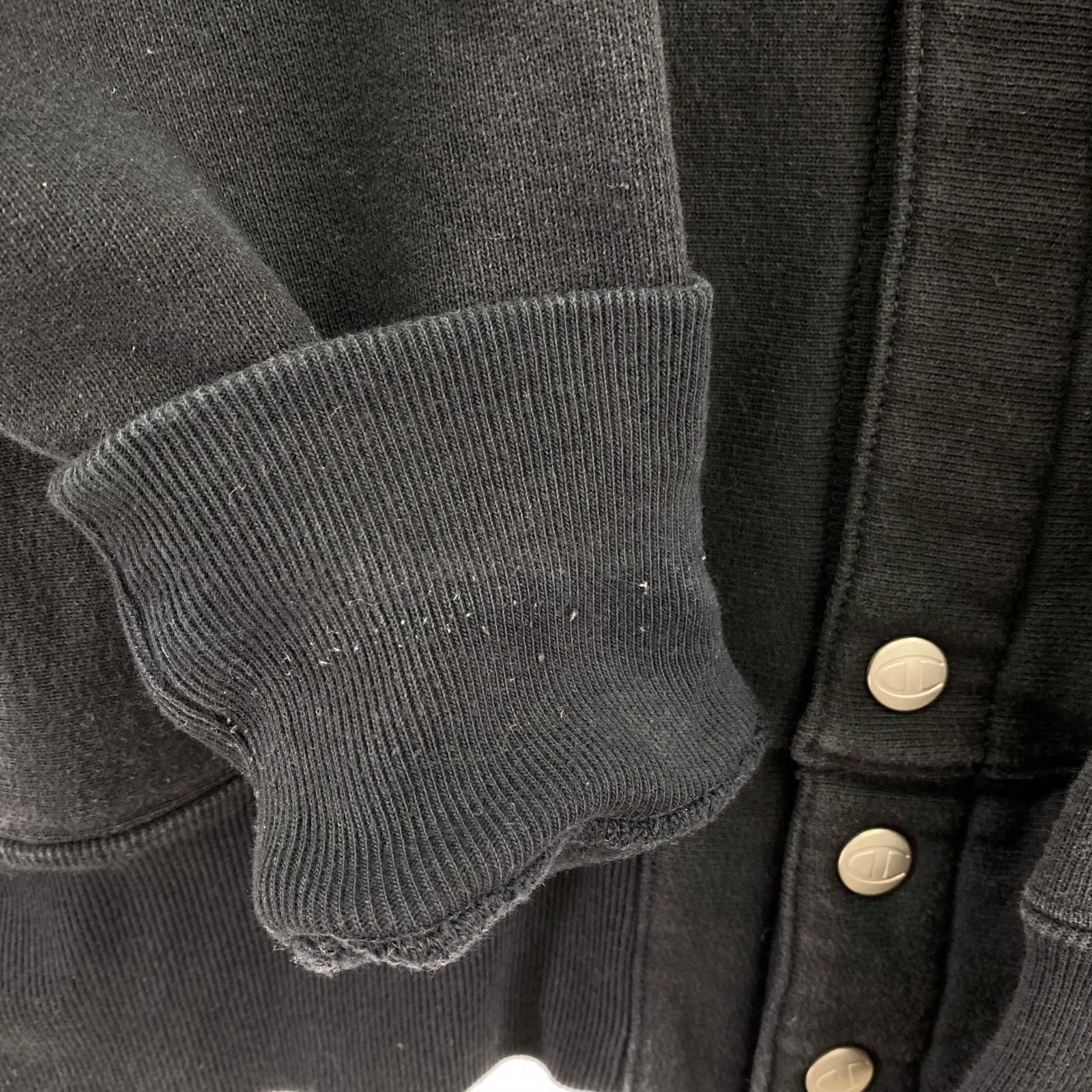 ジャケット REVERSE WEAVE JACKET BLACK L ブラック
