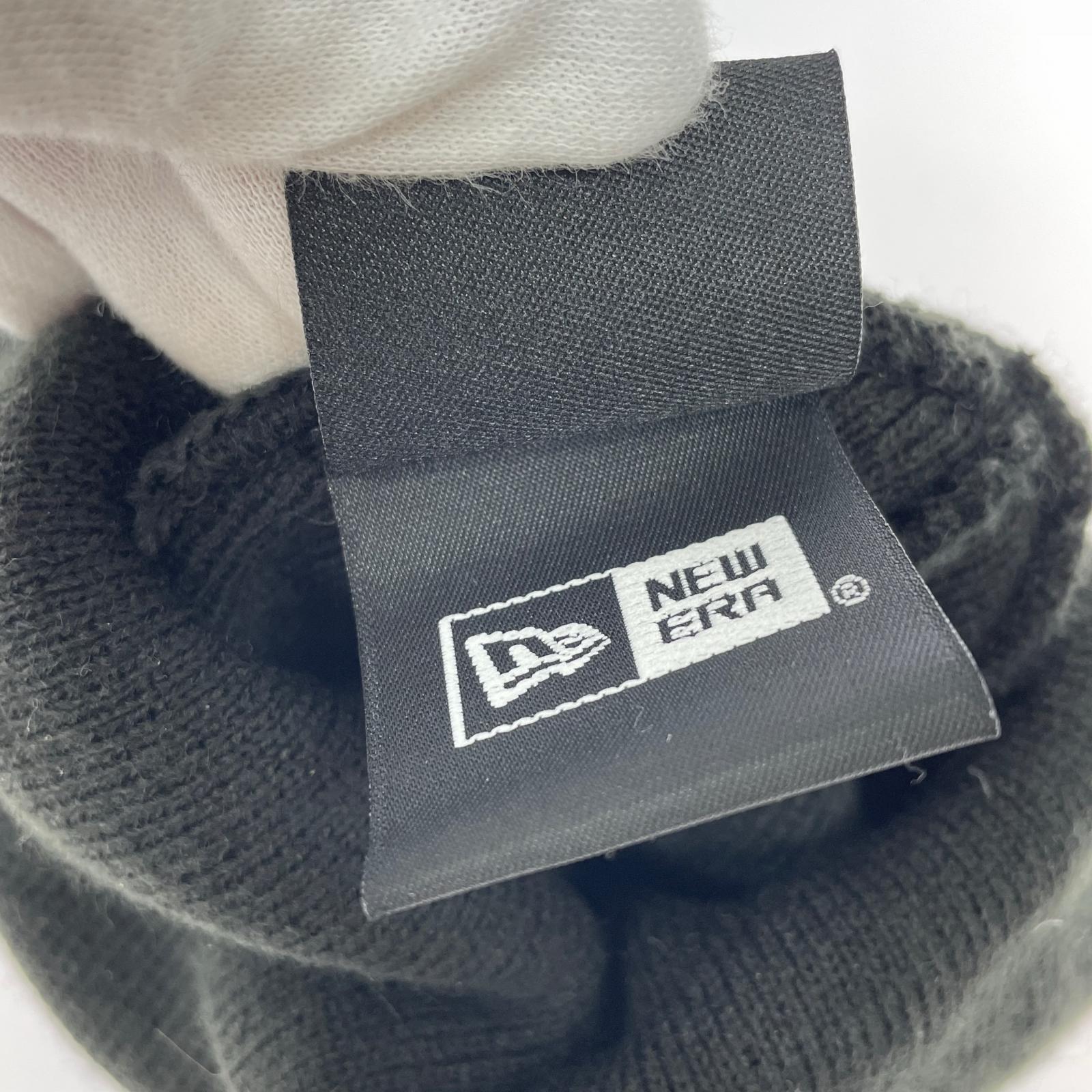 ニットキャップ ｘNEW ERA Box Logo Beanie ブラック